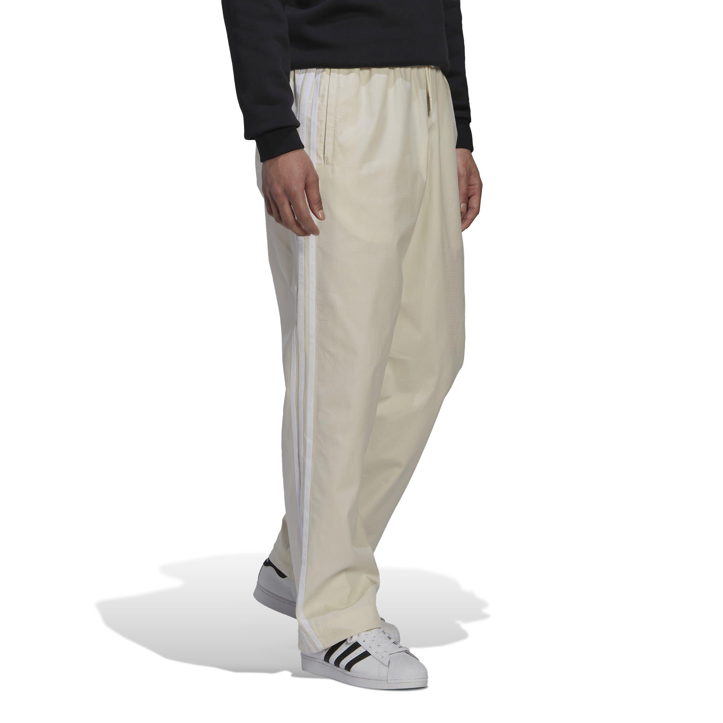 White - adidas Originals - Open Hem Woven Joggers - 4