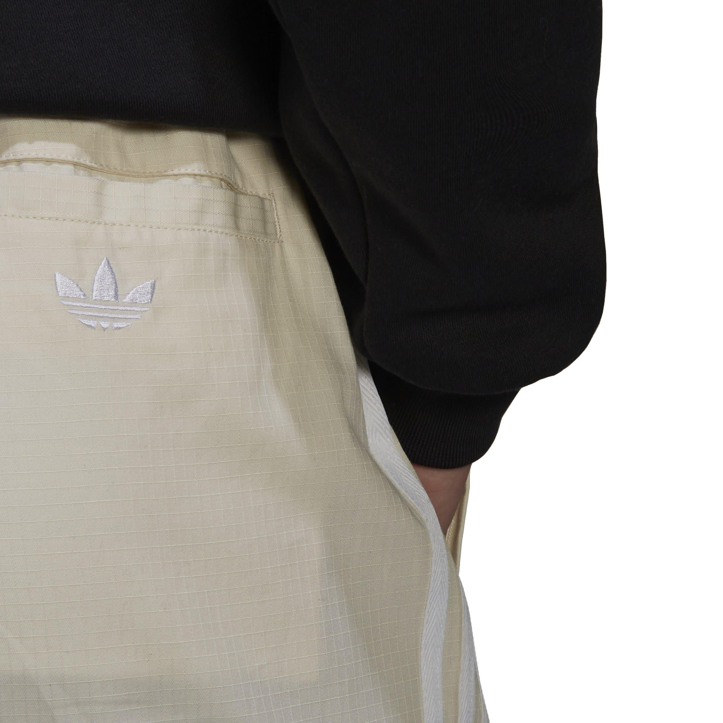 White - adidas Originals - Open Hem Woven Joggers - 5
