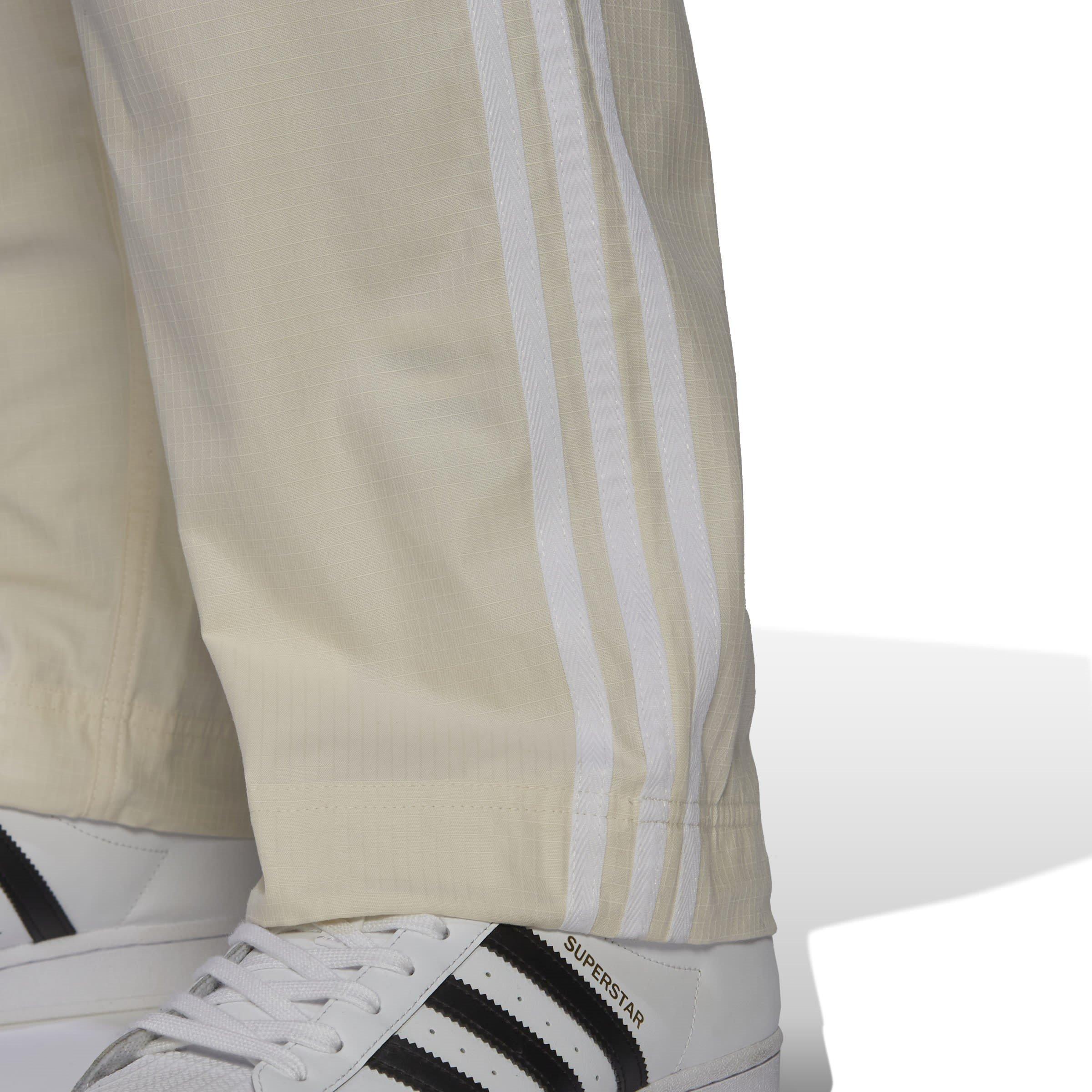 White - adidas Originals - Open Hem Woven Joggers - 6