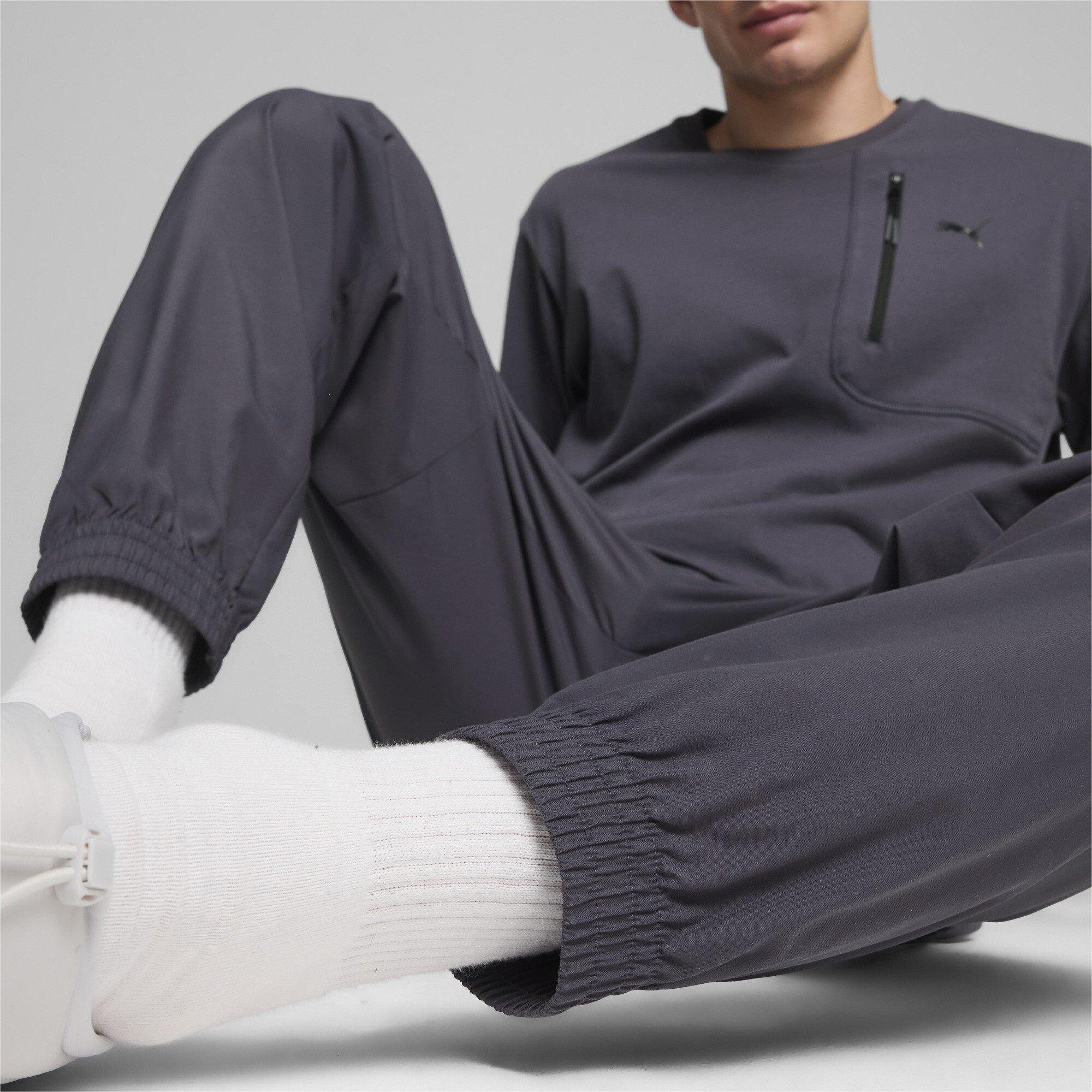 Silver Gray - Puma - Rad Cal Closed Hem Woven Jogger - 3