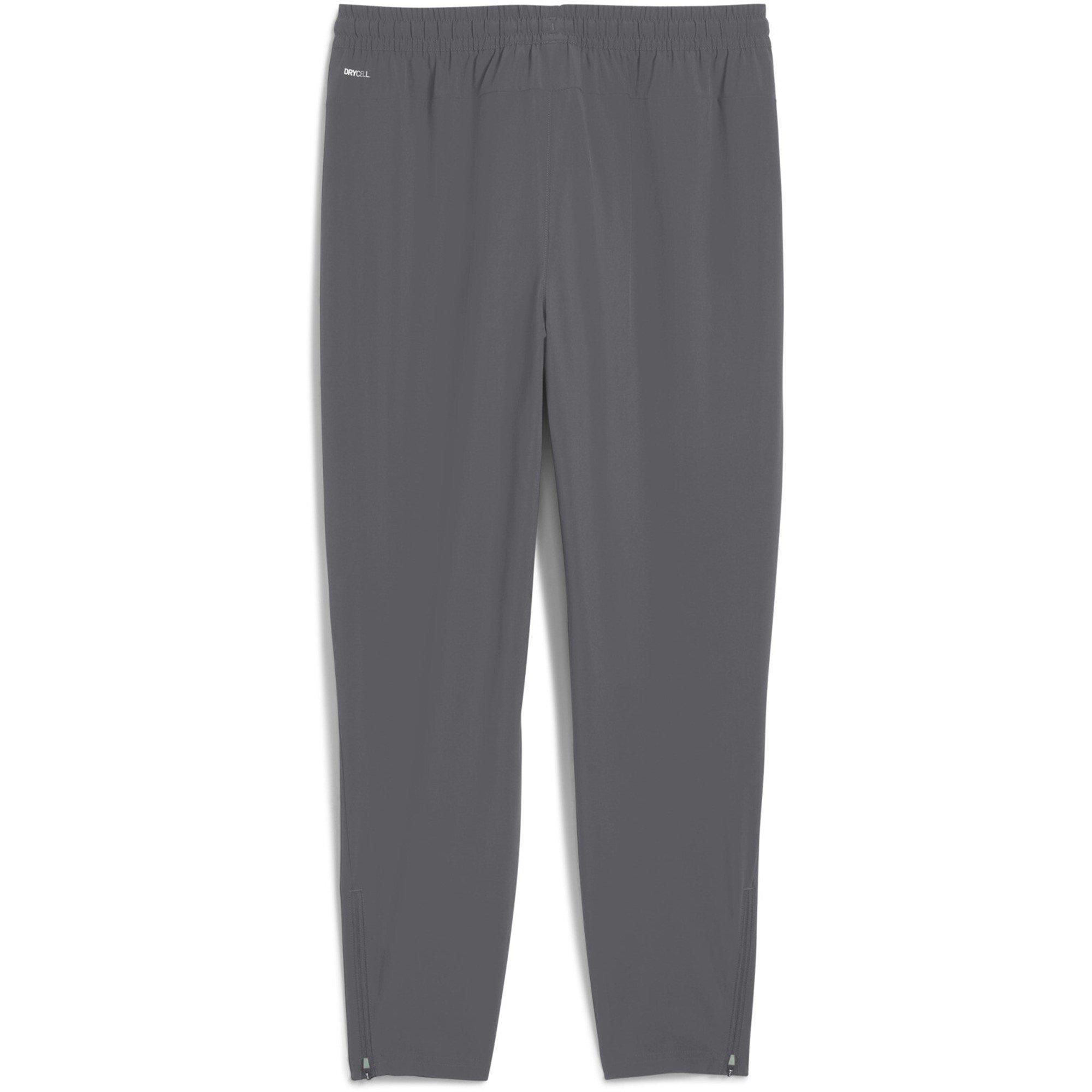 Dark Grey - Puma - Flex Closed Hem Woven Joggers - 2