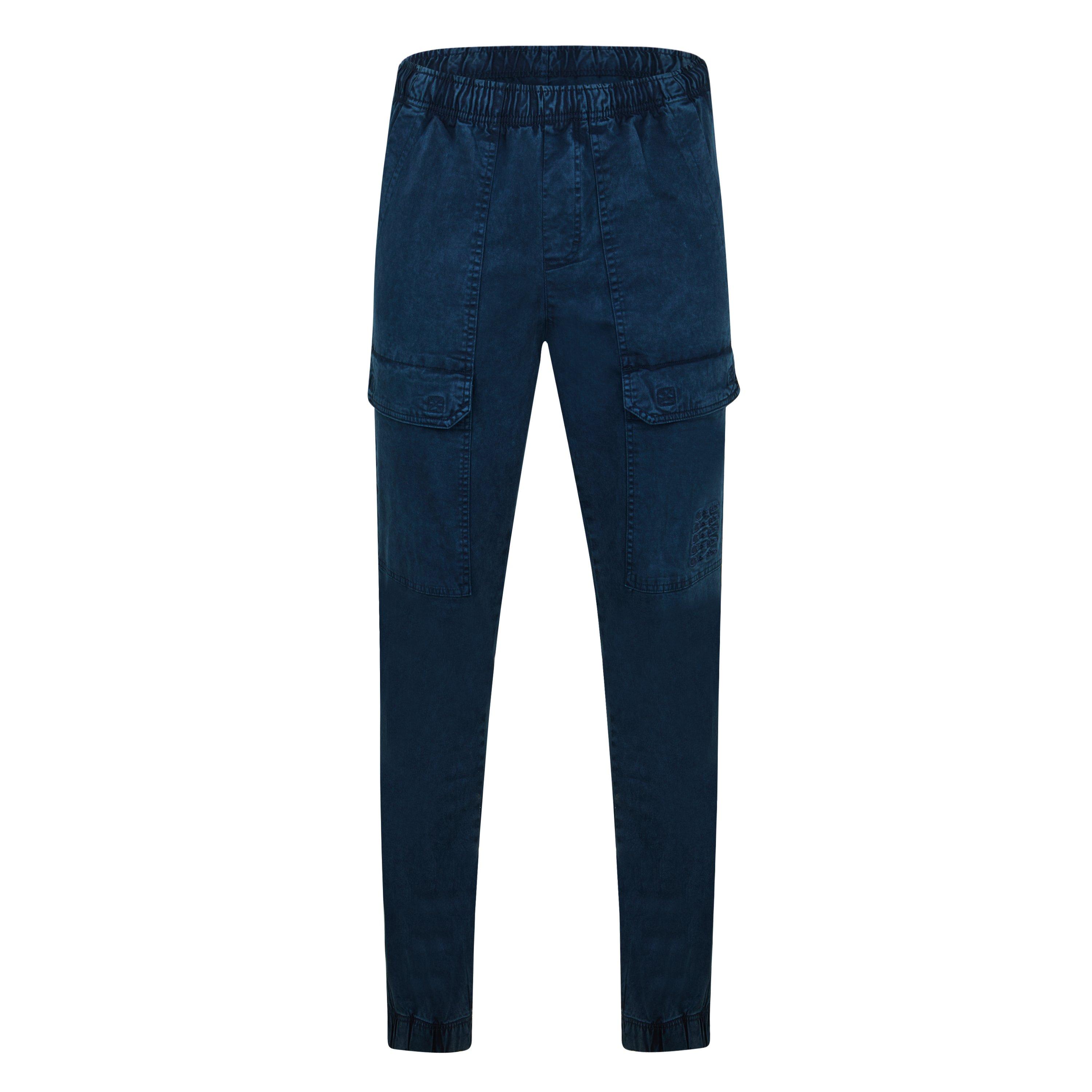 Blue - Champion - Men's Closed Hem Woven Tracksuit Joggers - 1