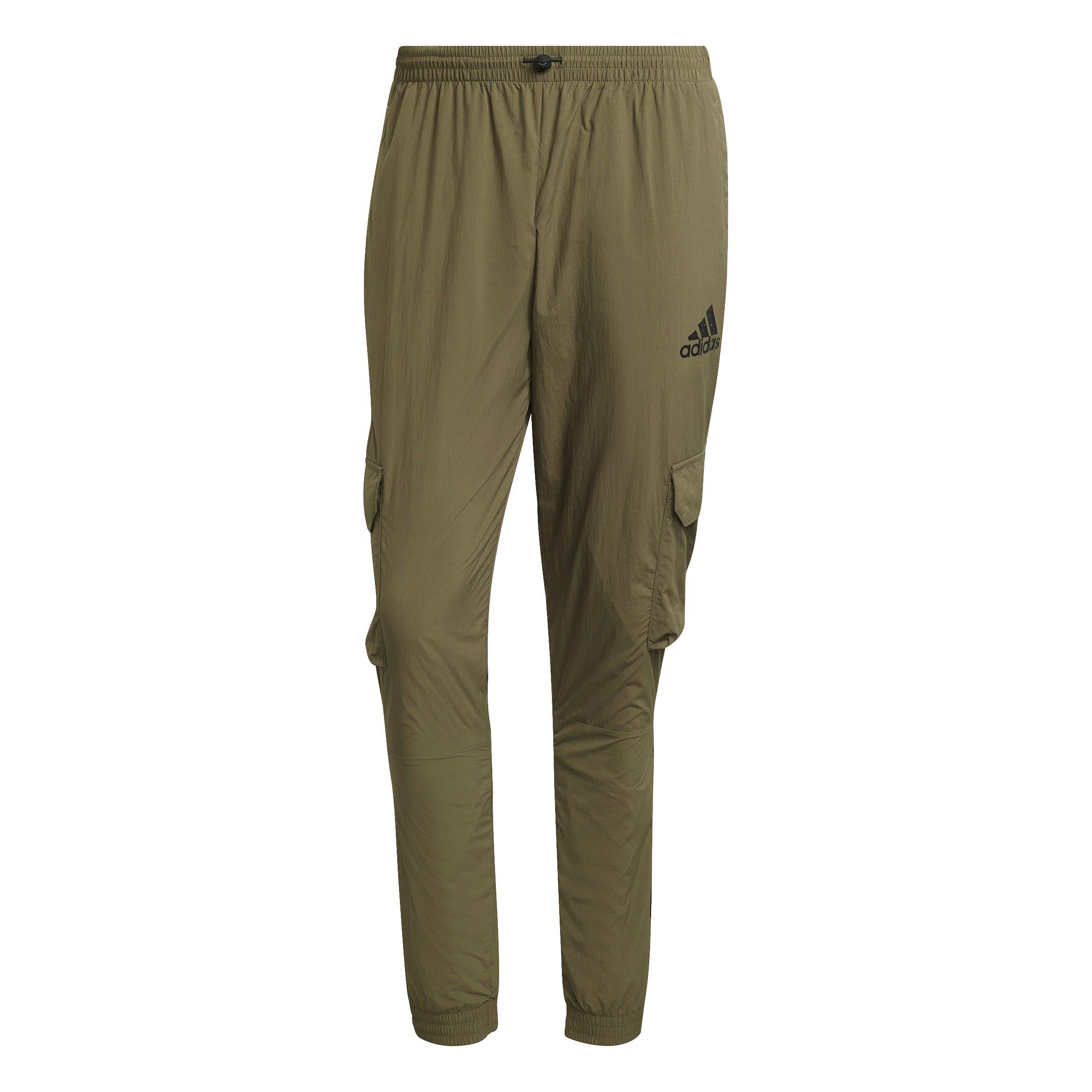 Adidas Men's Tech Tracksuit Bottoms Adults - Khaki - S