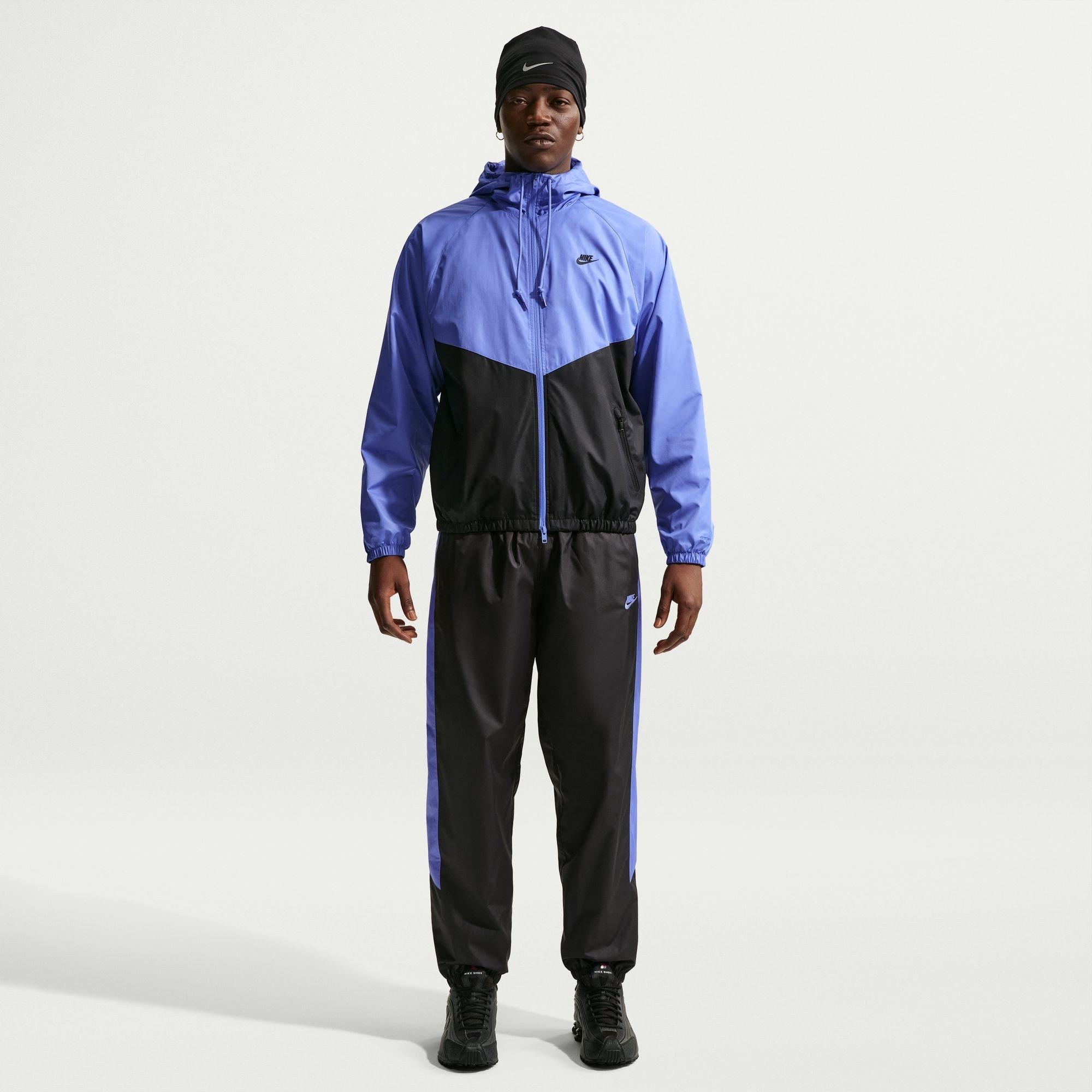 Crna/Safir - Nike - Nike Windrunner Pant Sn99 - 5