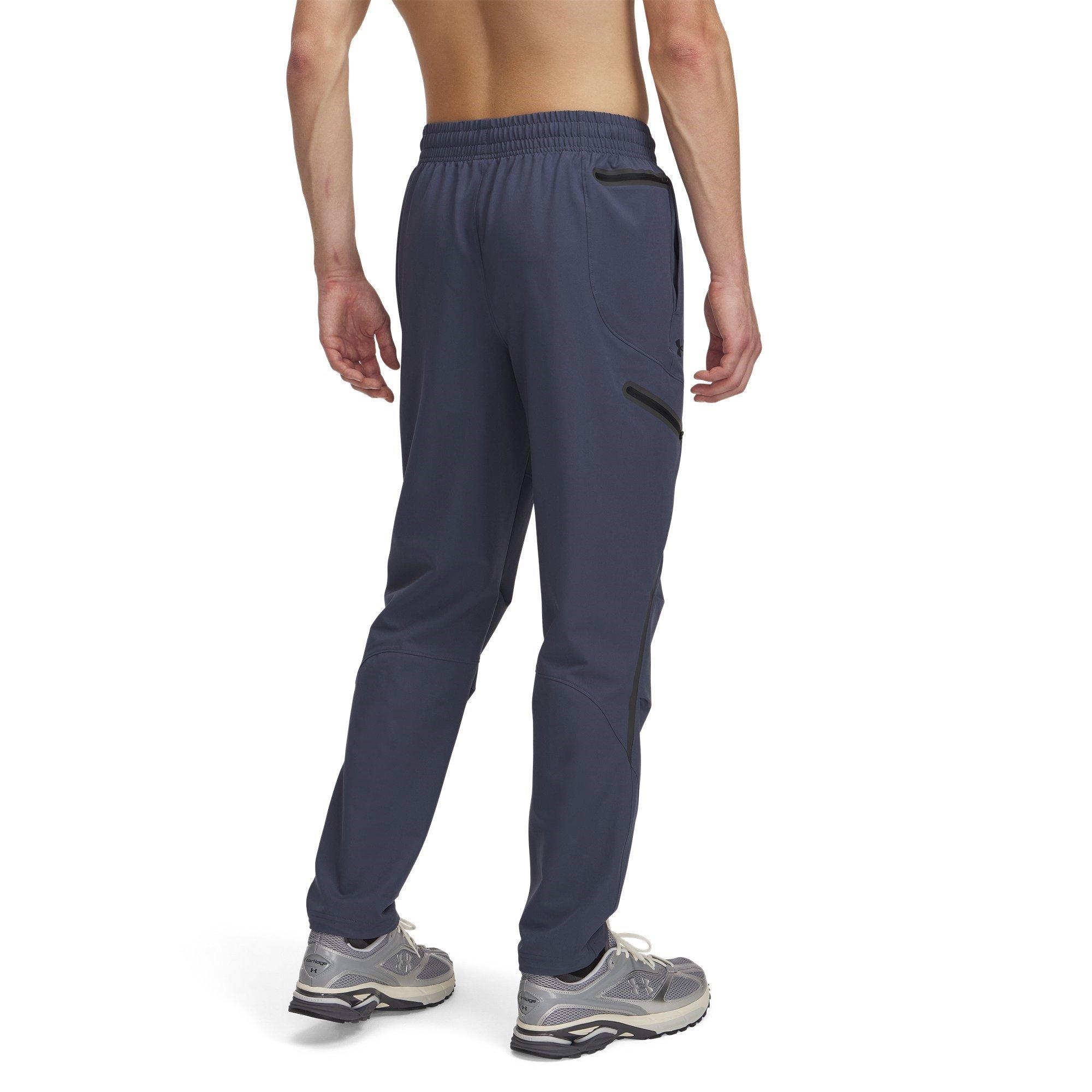 Grey - Under Armour - Unstop Cargo Closed Hem Woven Joggers - 2