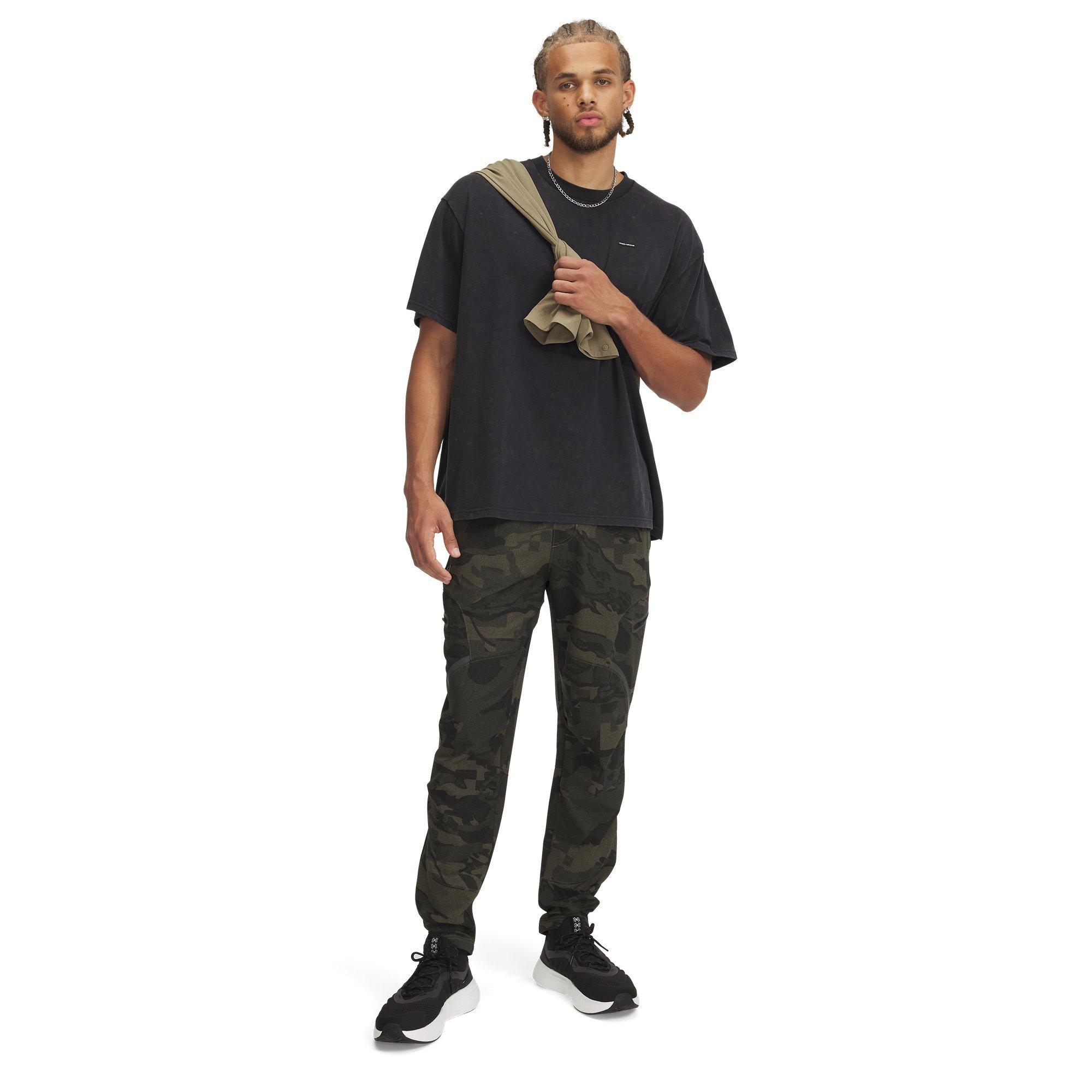 Green - Under Armour - Men's Unstop Cargo Closed Hem Woven Joggers - 4