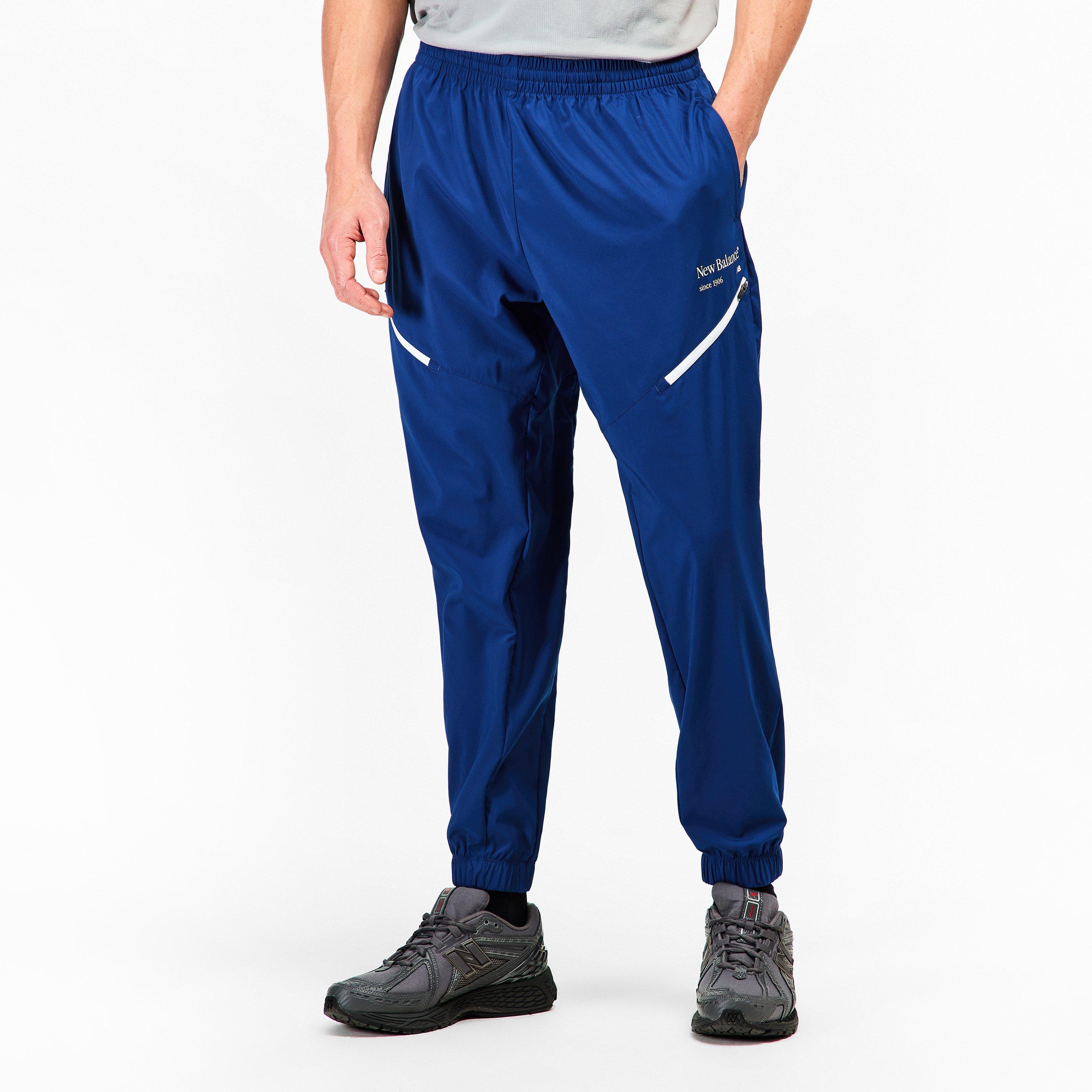 Galaxy Blue - New Balance - Men's Closed Hem Woven Joggers - 3