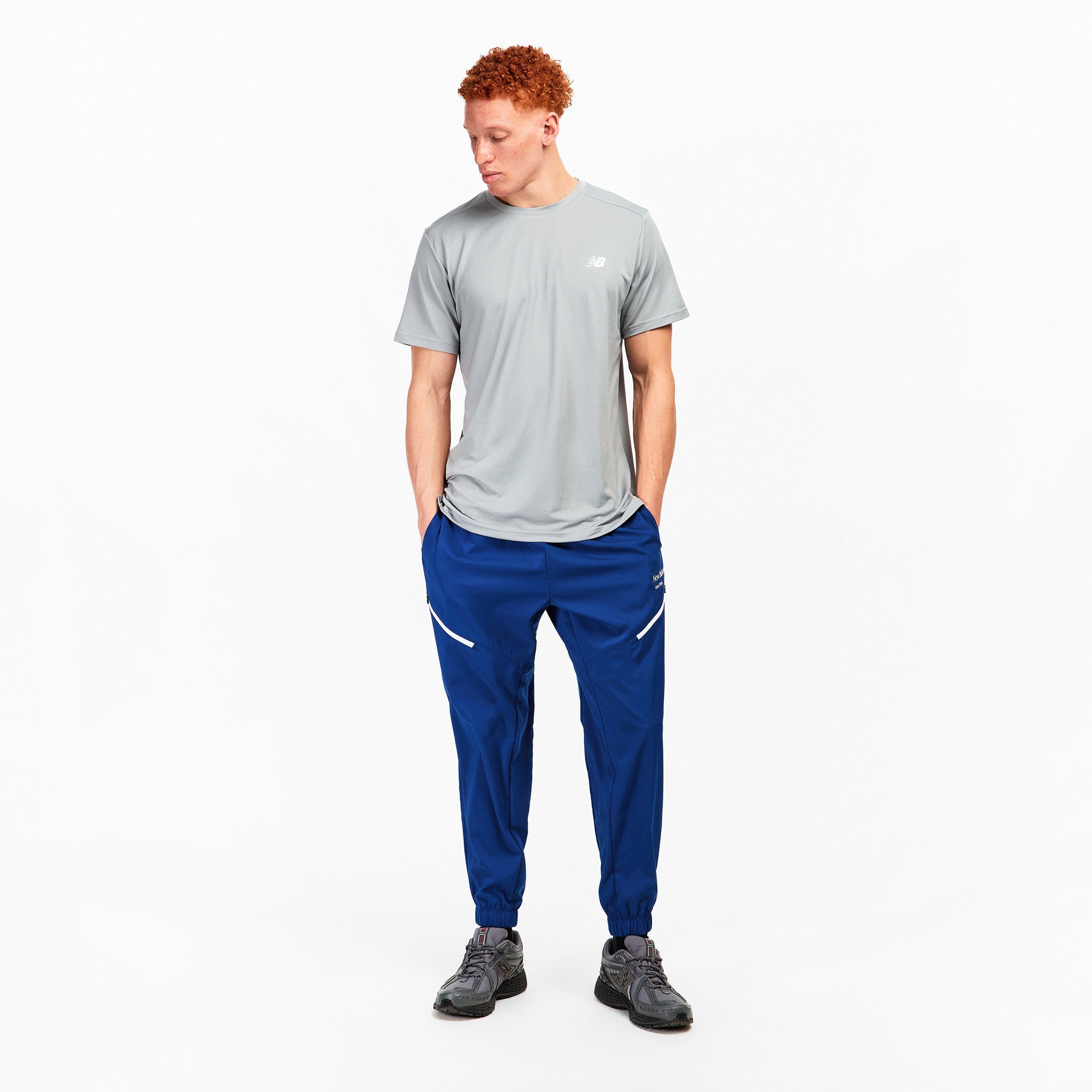 Galaxy Blue - New Balance - Men's Closed Hem Woven Joggers - 5