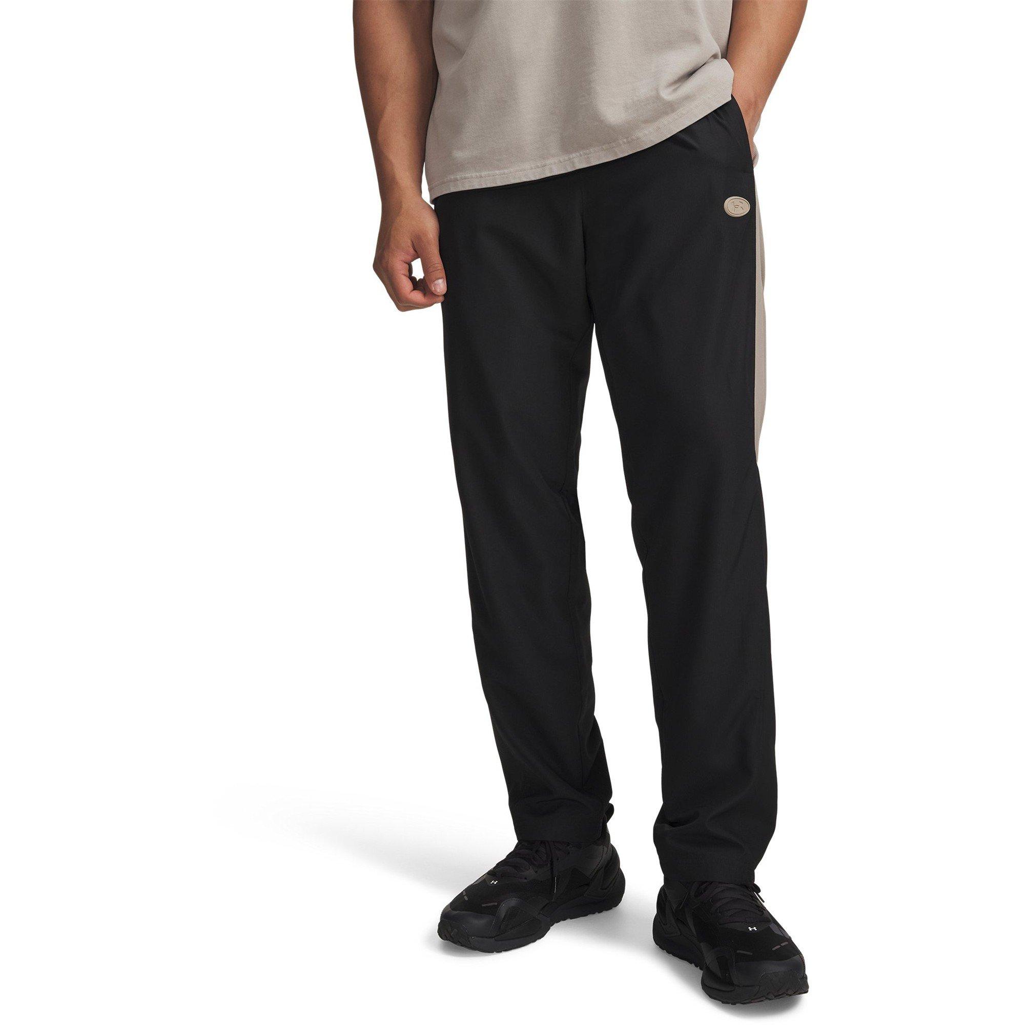 Blk/Timberwolf - Under Armour - Men's Rival Woven Joggers - 1