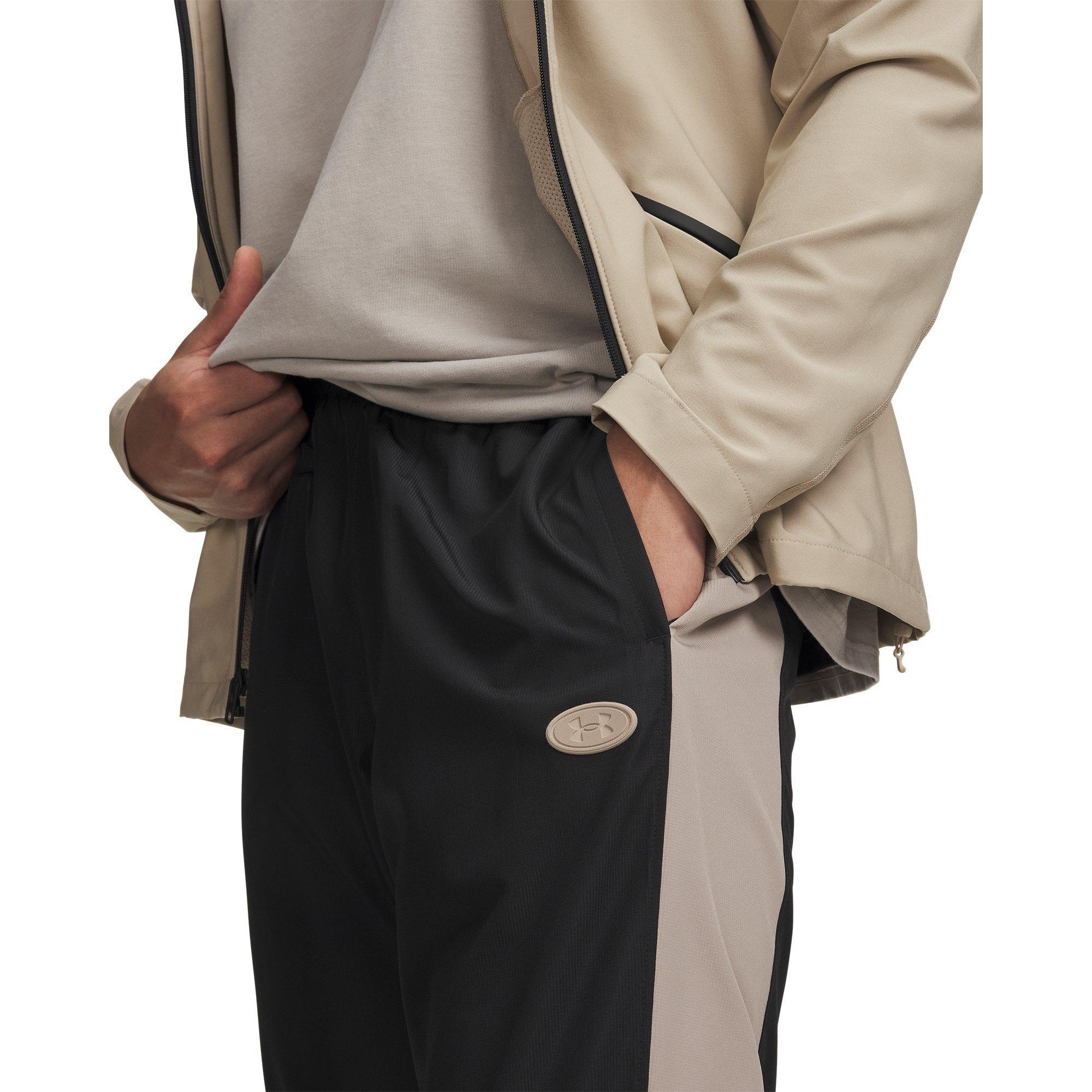 Blk/Timberwolf - Under Armour - Men's Rival Woven Joggers - 3