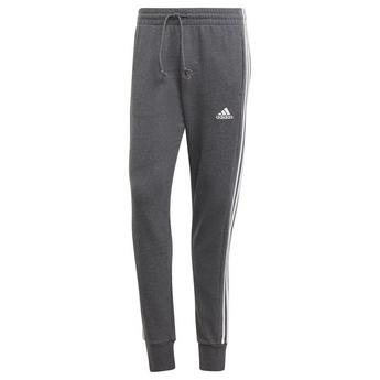adidas Essentials 3 Stripes Mens French Terry Tapered Joggers