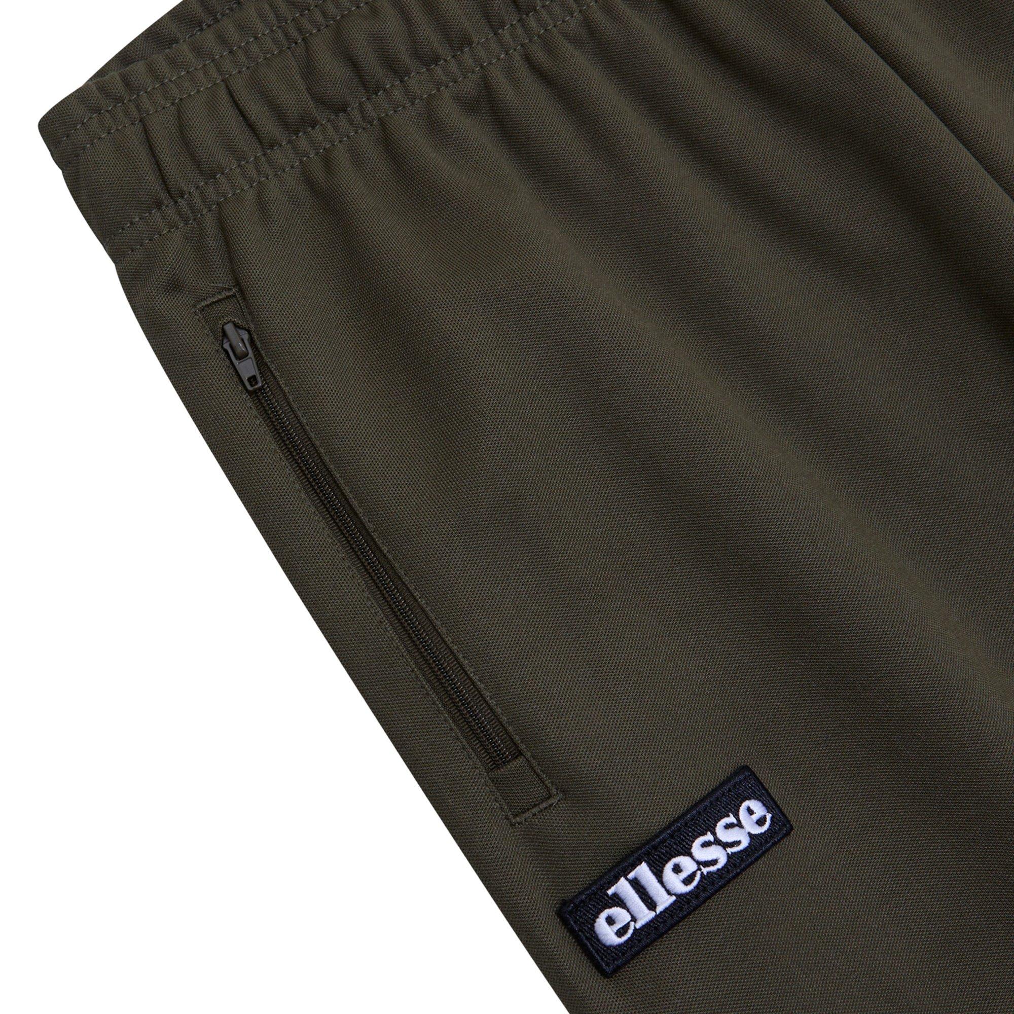 Cáqui - Ellesse - Men's Bertoni Trac Closed Hem Woven Tracksuit Joggers - 4