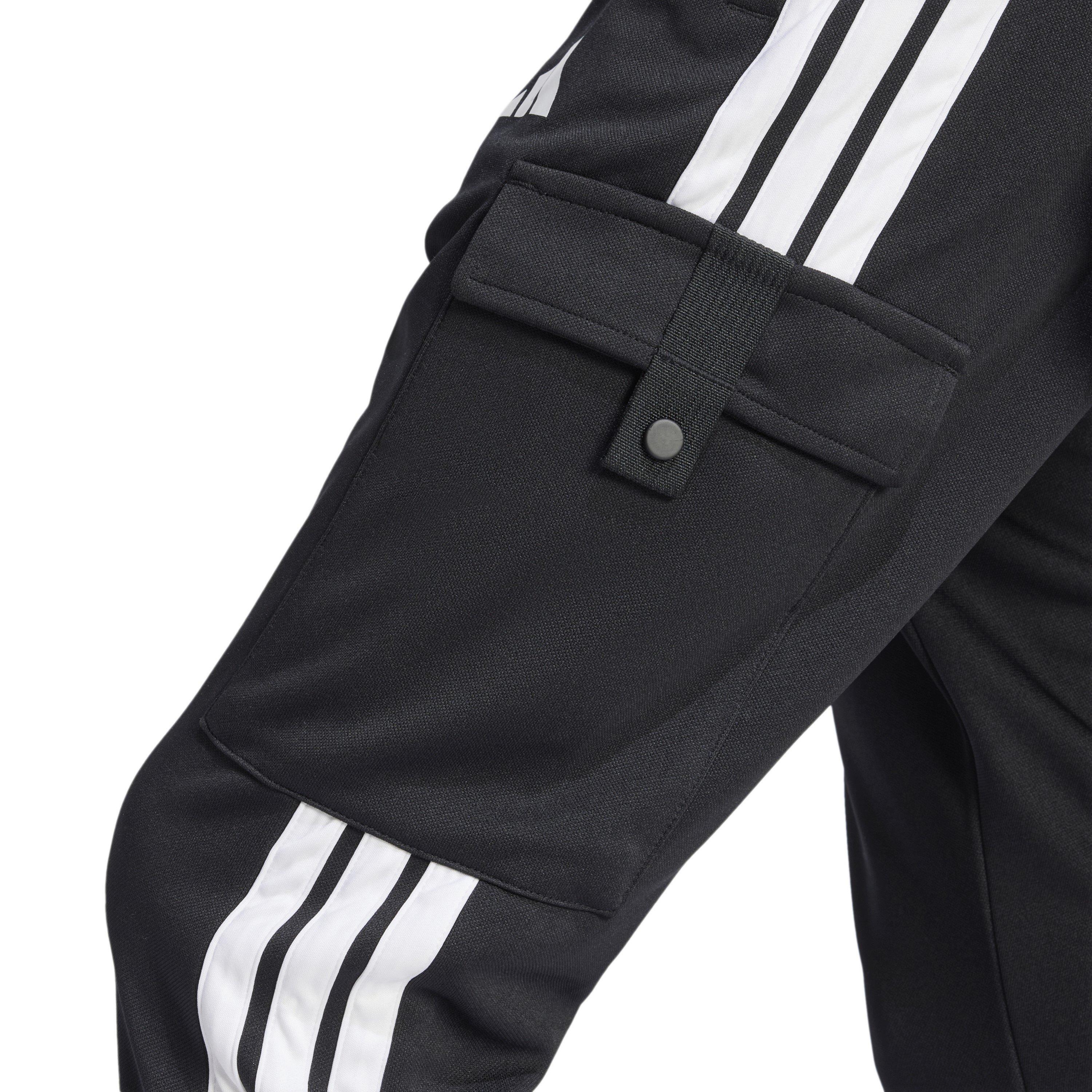 Nero/Bianco - adidas - Trio Cargo Tracksuit Bottoms Mens - 4