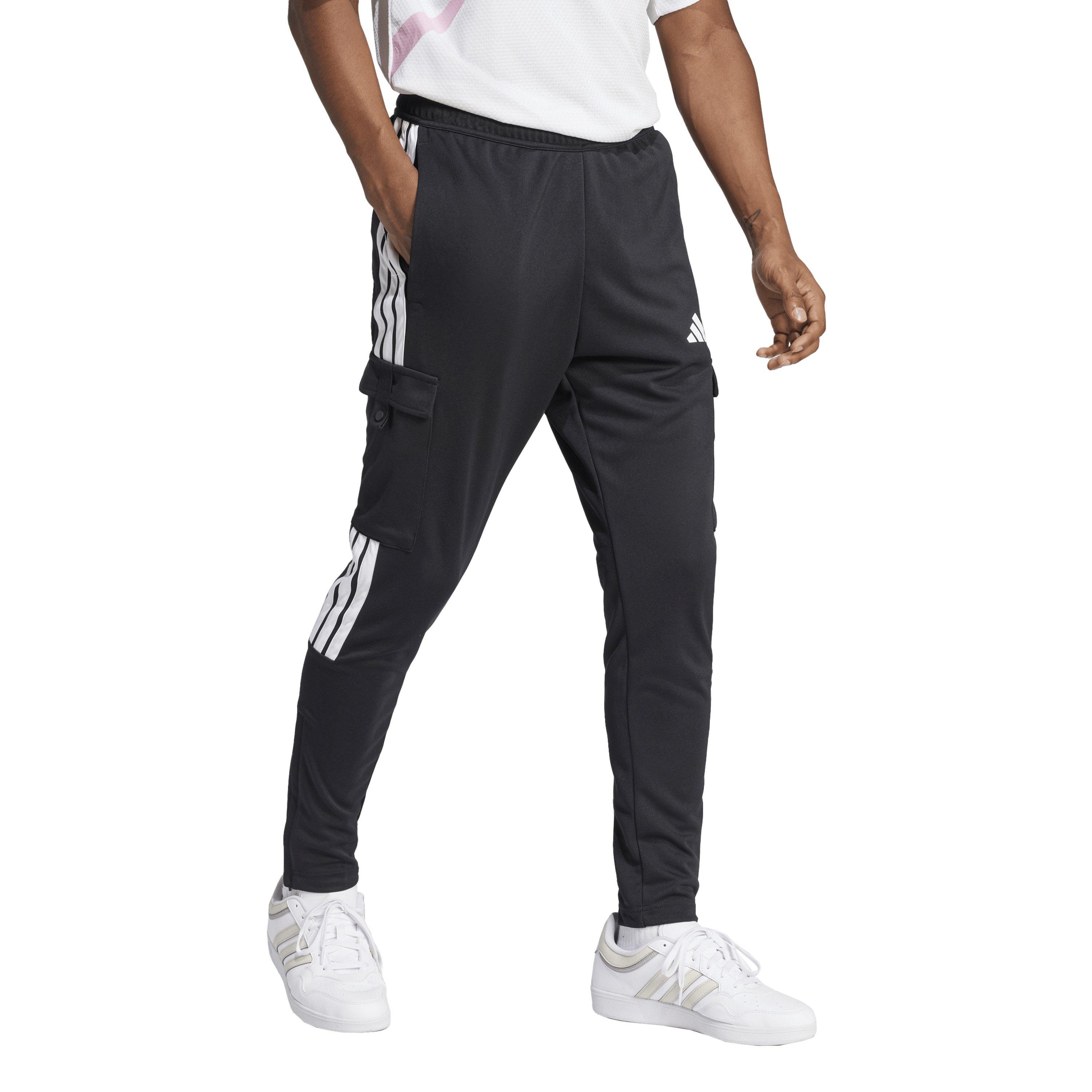 Nero/Bianco - adidas - Trio Cargo Tracksuit Bottoms Mens - 6