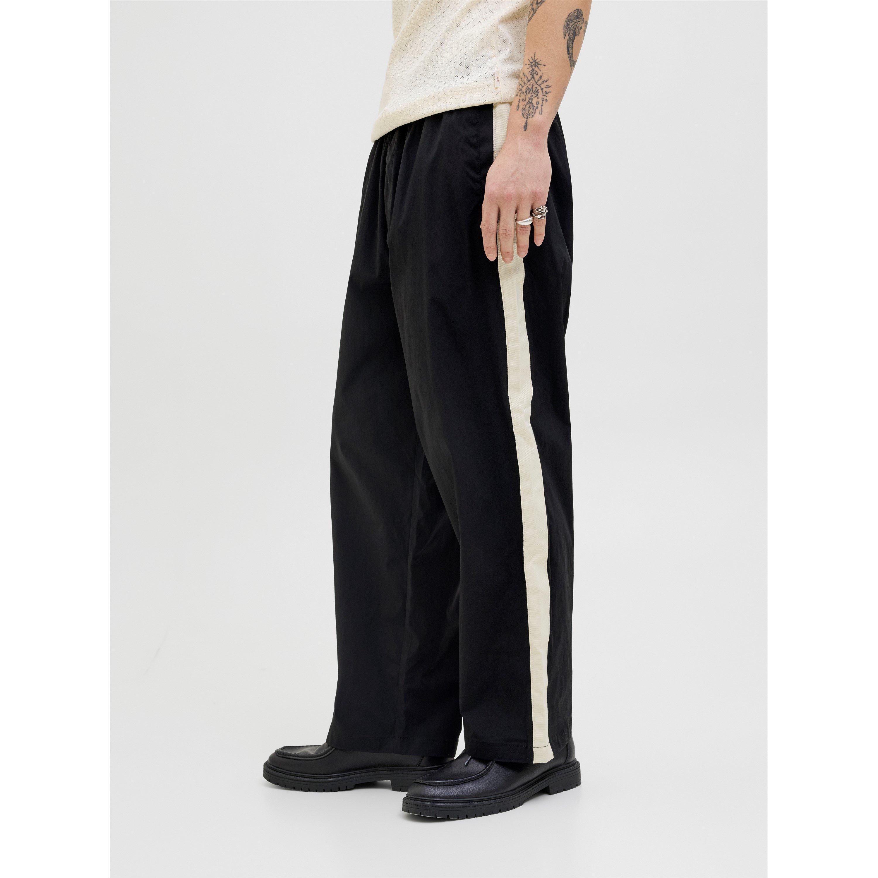 Jack And Jones Men's Owen Closed Hem Woven Jogger - Black - XL