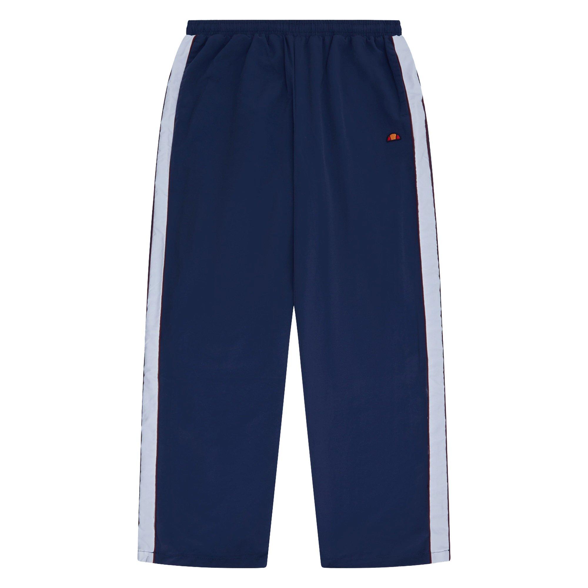 Ellesse Men's Gil Track Closed Hem Woven Tracksuit Joggers - Navy/White - Medium