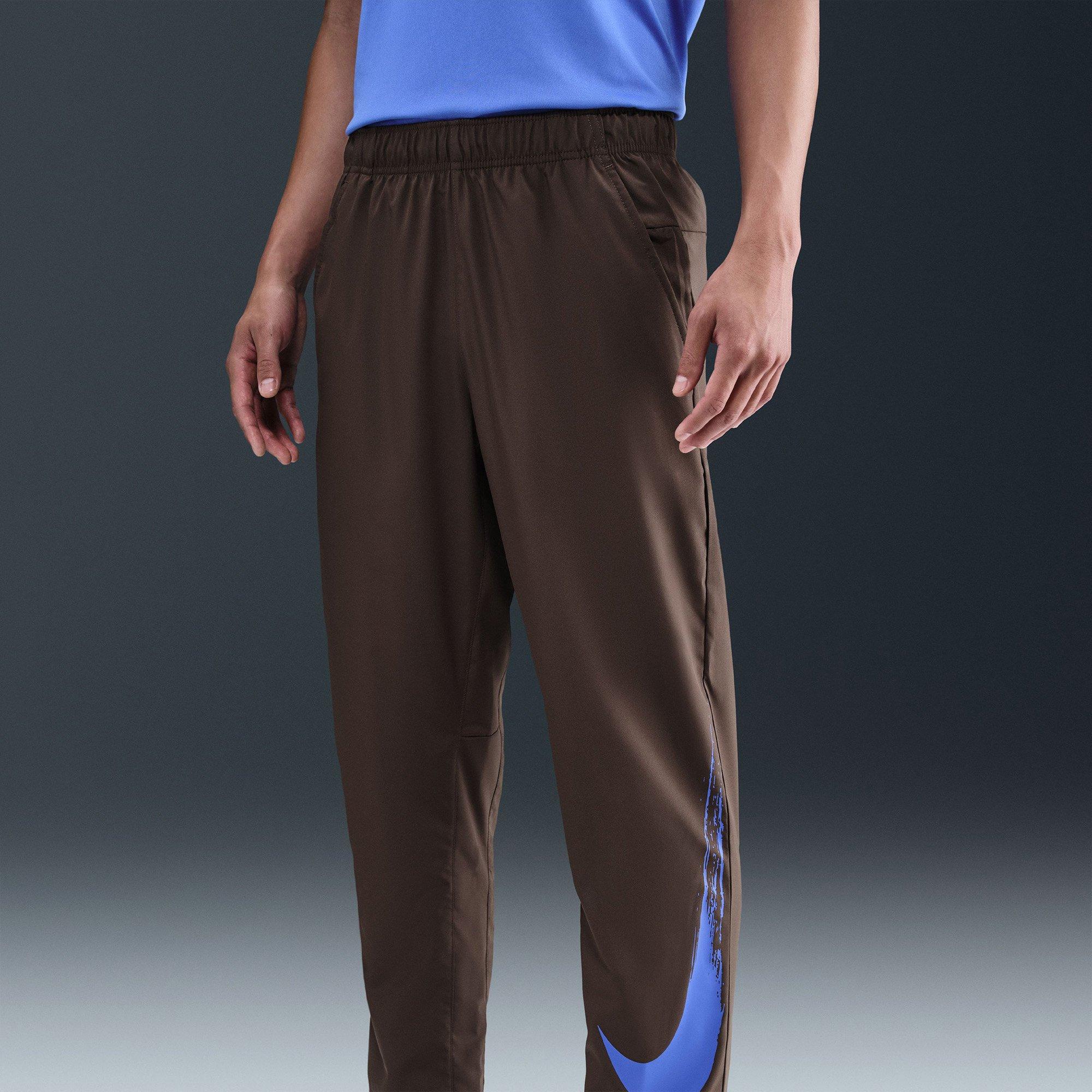 Brown - Nike - Form Dri Fit Mens Pants - 5