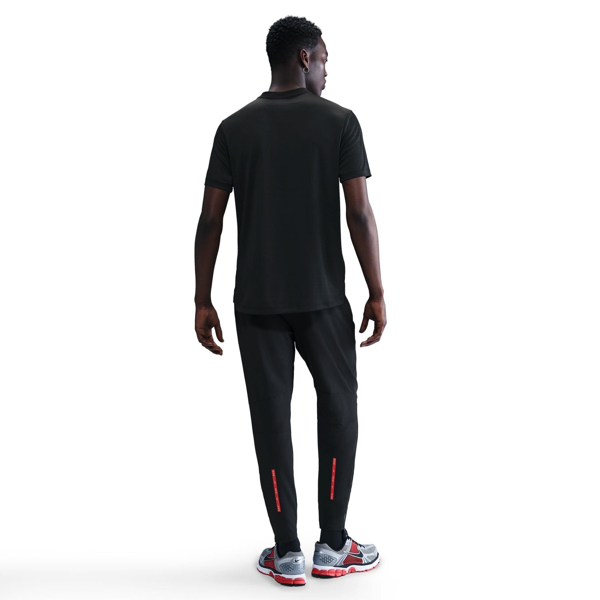 Zwart/Rood - Nike - City Run Jogging Bottoms Mens - 4