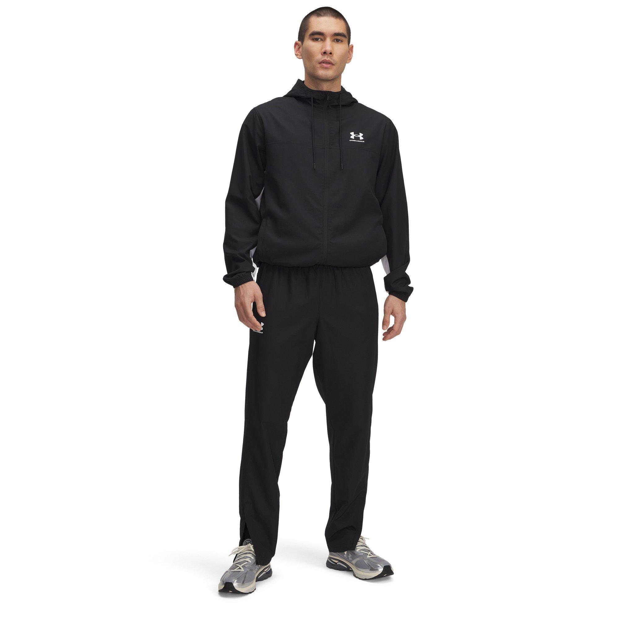 Schwarz - Under Armour - Rival Woven Tracksuit Bottoms Mens - 3
