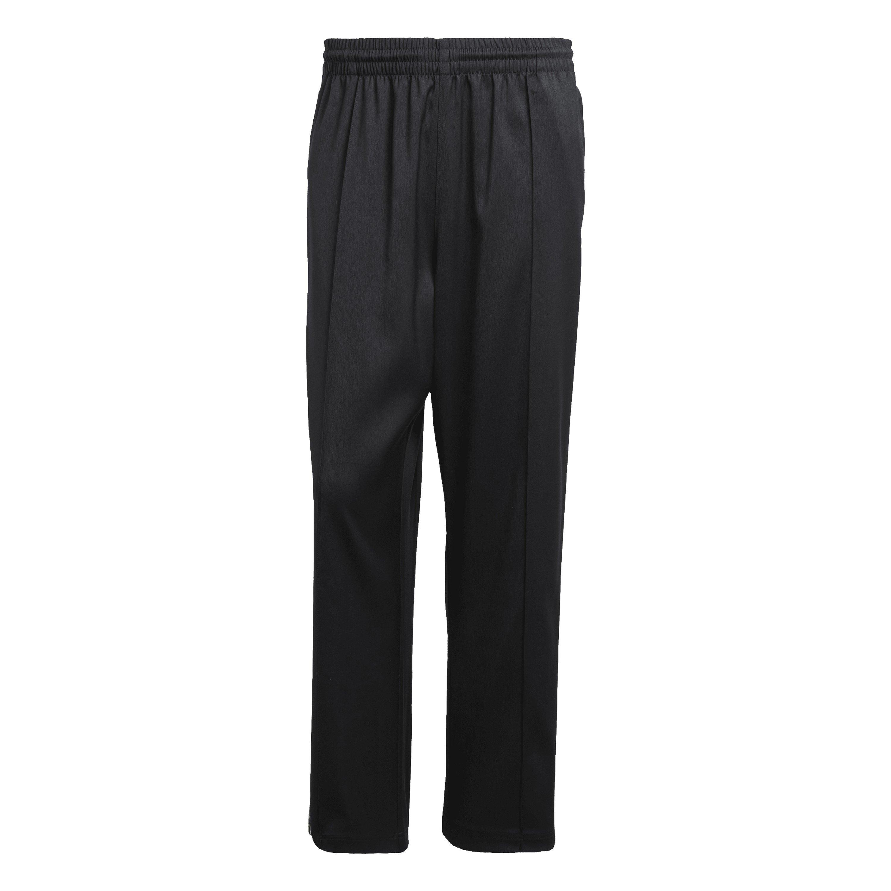 Black - adidas Originals - Men's Baggy Open Hem Woven Tracksuit Joggers - 1