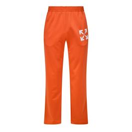 Off White Men's Single Arrow Slim Track Bottoms, Iconic Arrows Logo Trackpant