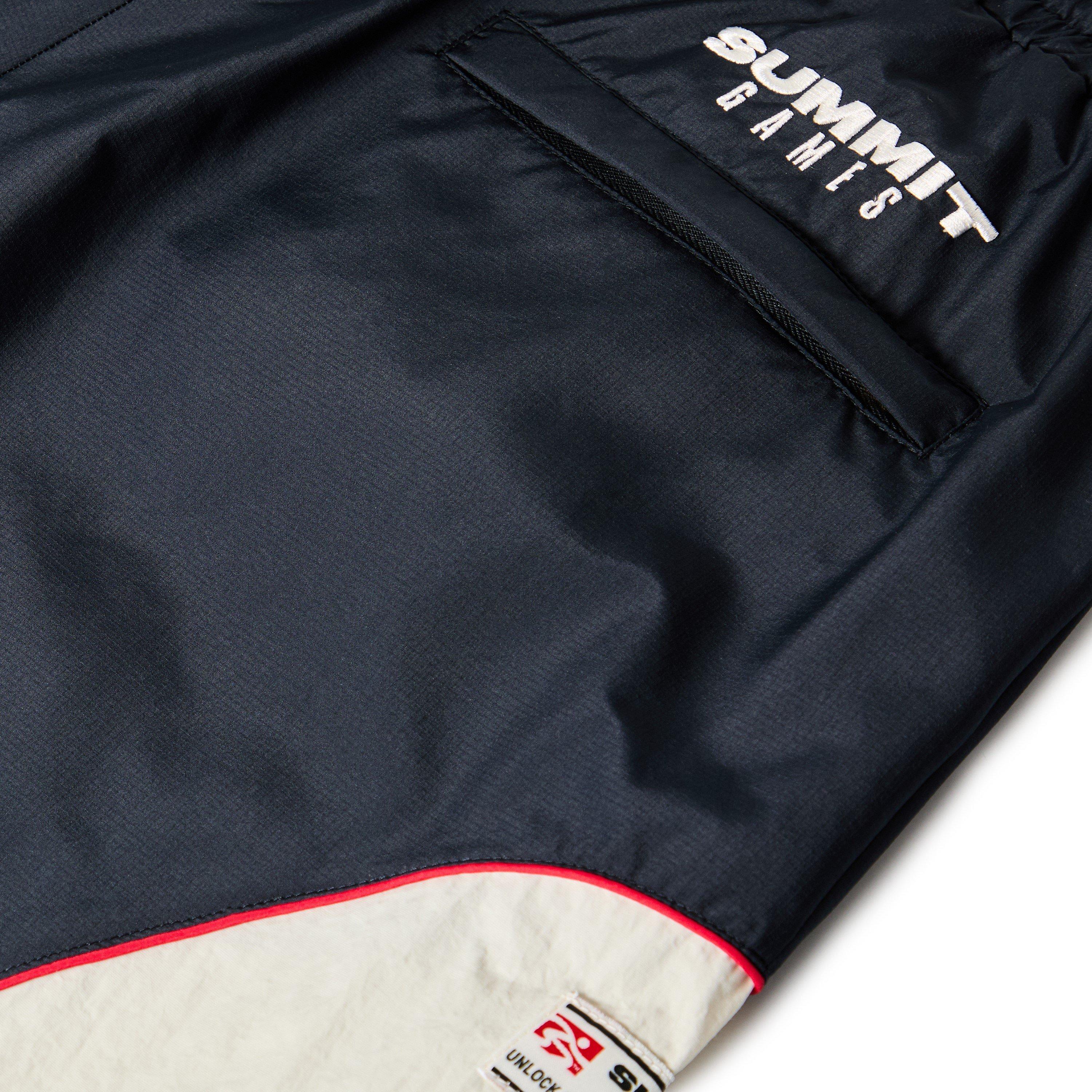 Maritime Blue - Summer Games - Men's Contrast Track Open Hem Woven Tracksuit Jogger - 5