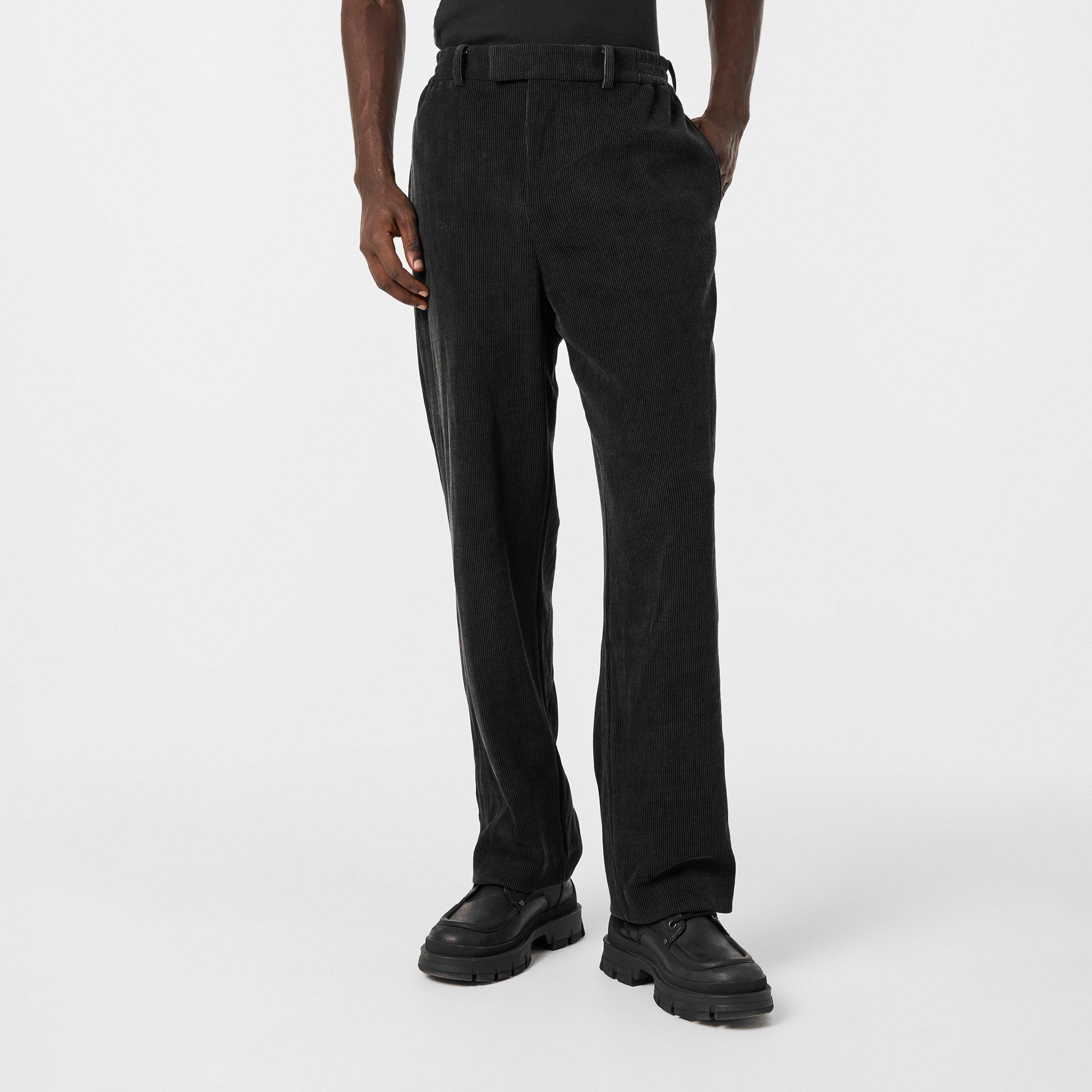 Jet Black - Represent - Men's Open Hem Woven Joggers - 3