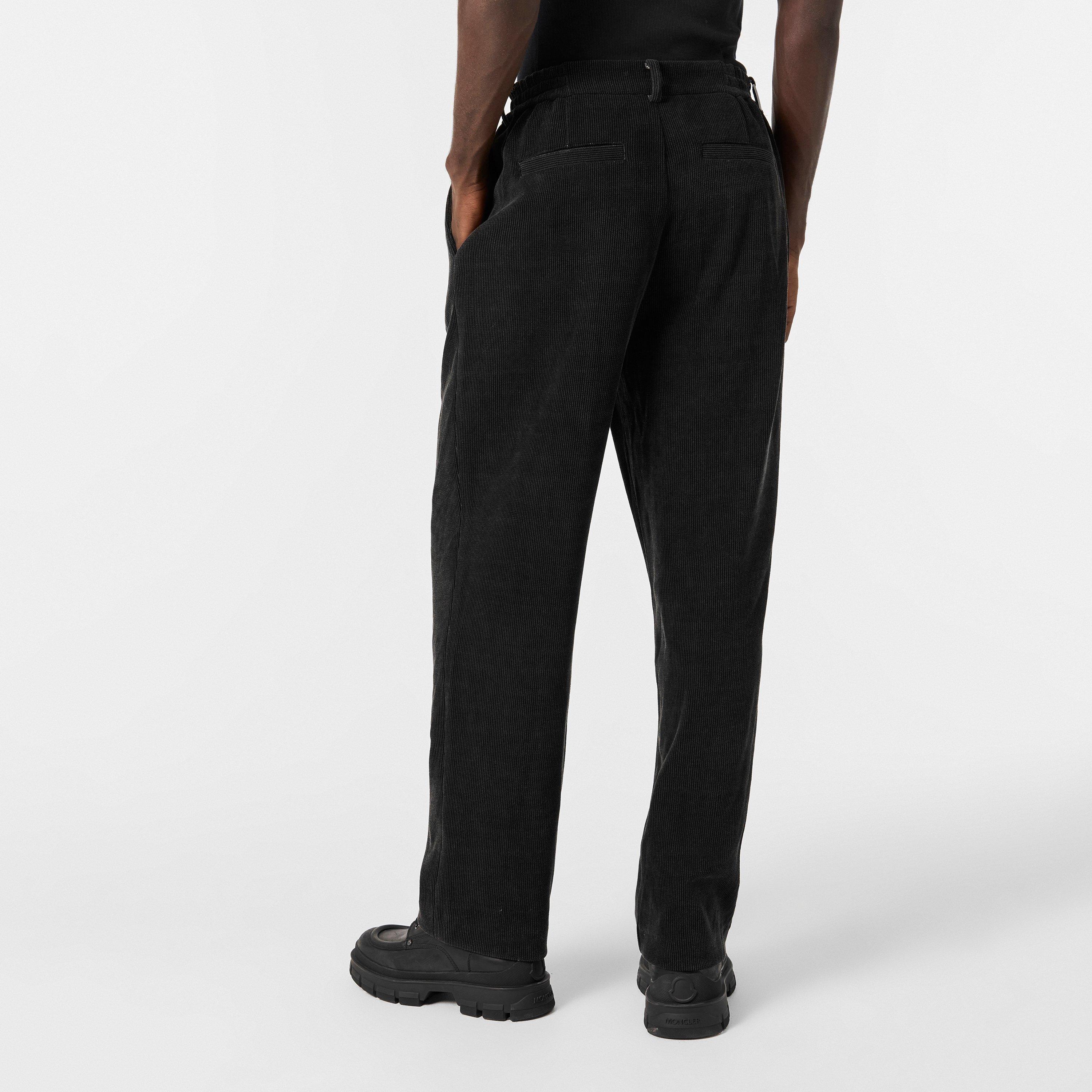 Jet Black - Represent - Men's Open Hem Woven Joggers - 4