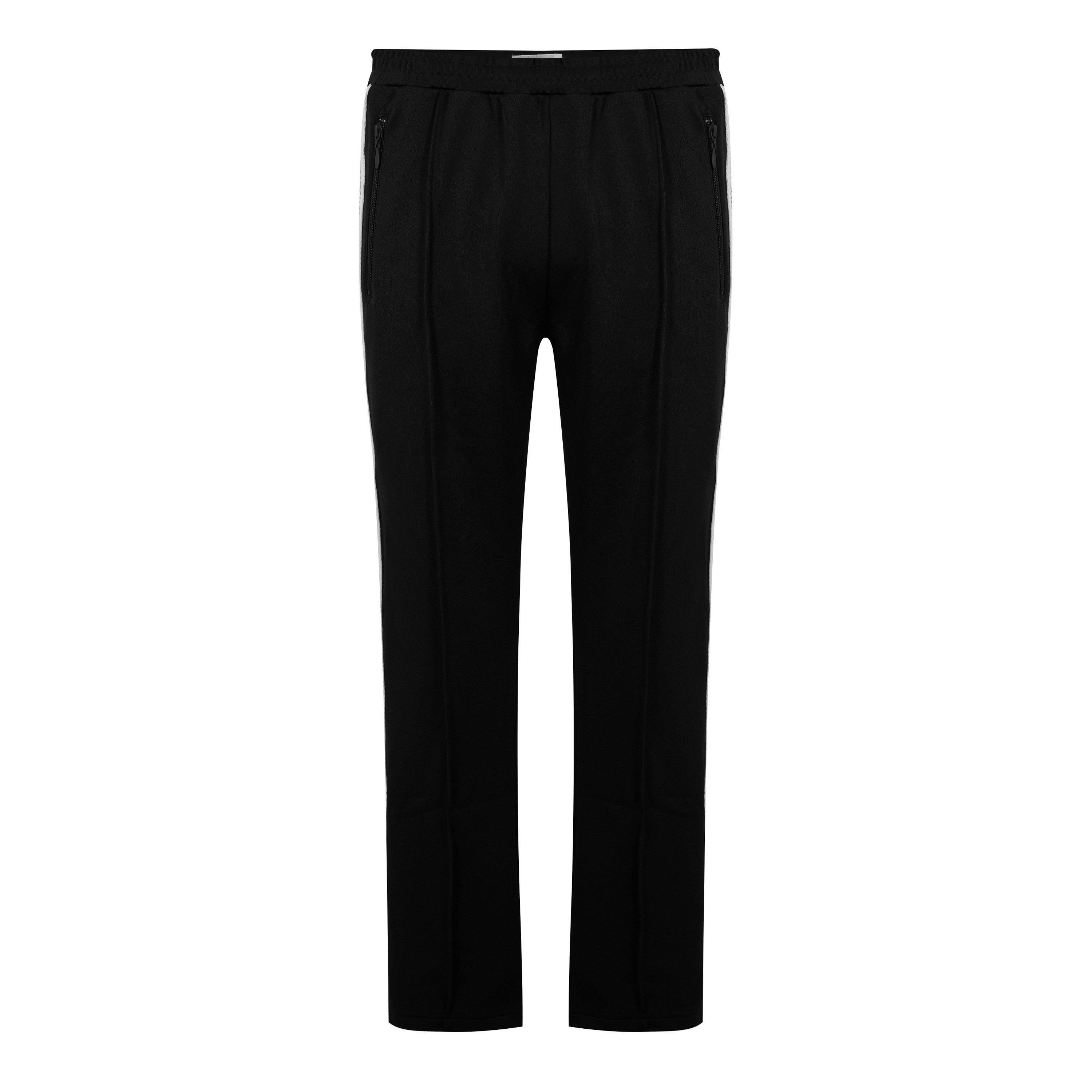 Black BKX - Izzue - Men's Open Hem Woven Tracksuit Joggers - 4