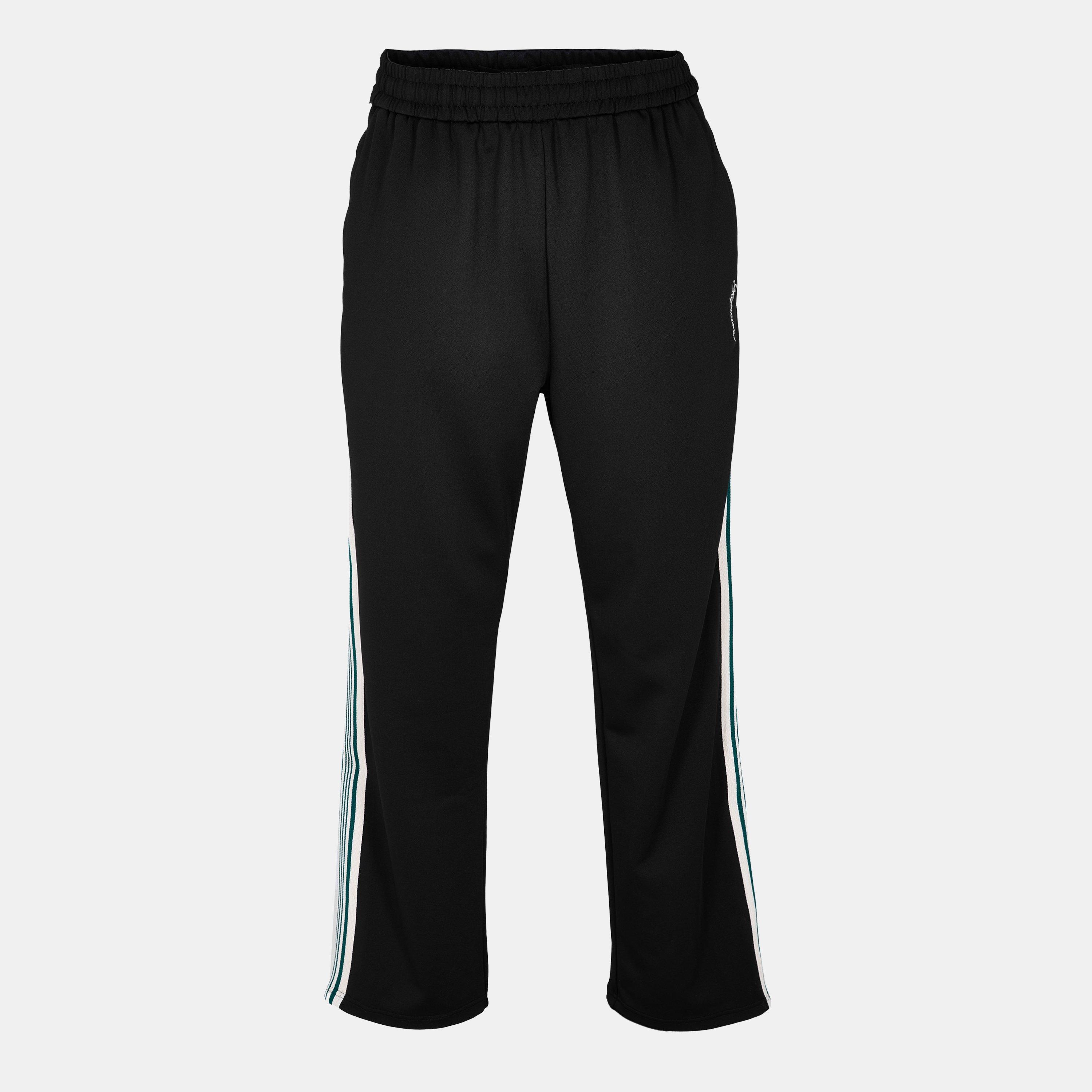 Jet Black - Represent - Men's Taped Open Hem Woven Tracksuit Joggers - 1
