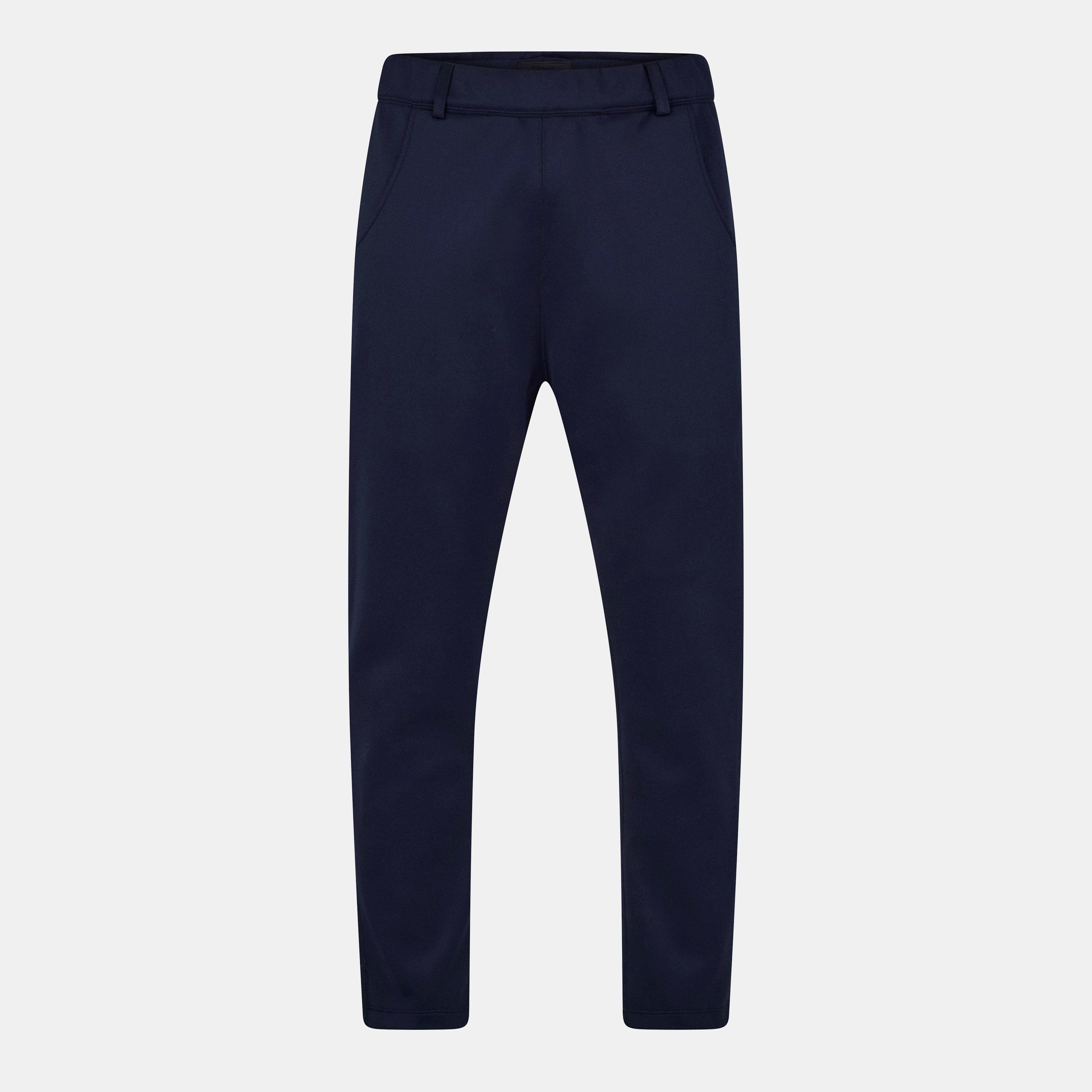 Navy - Prada - Men's Open-Ankle Woven Relaxed Fit Tracksuit Joggers - 1