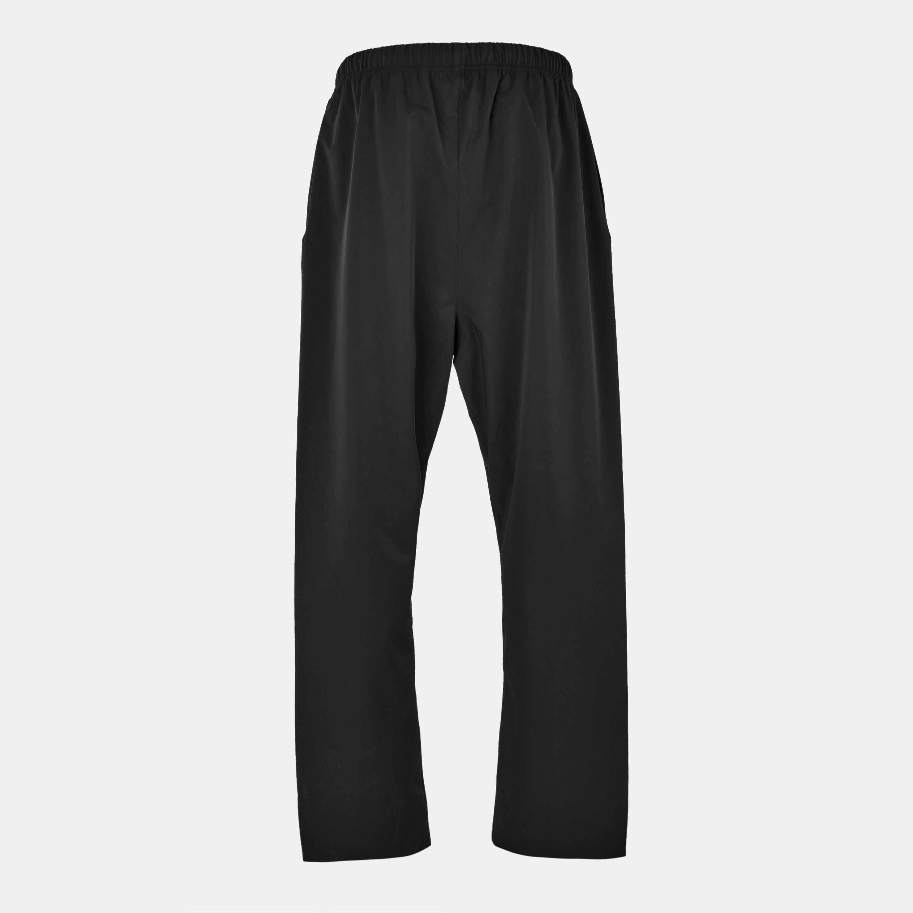 Jet Black - Fear Of God Essentials - Men's Open Hem Woven Tracksuit Bottoms - 2