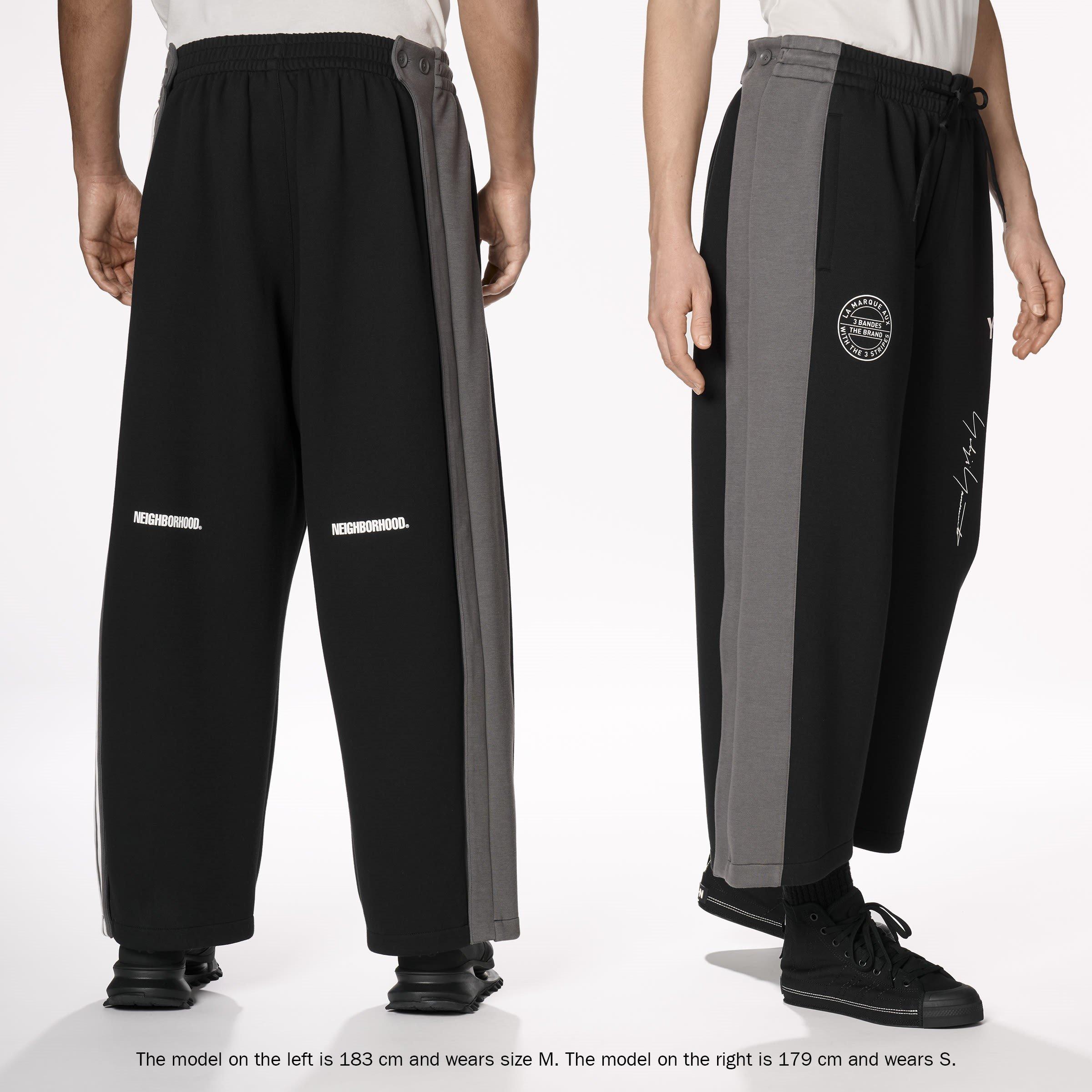 Black - Y3 - x Neighborhood Tracksuit Bottoms - 3