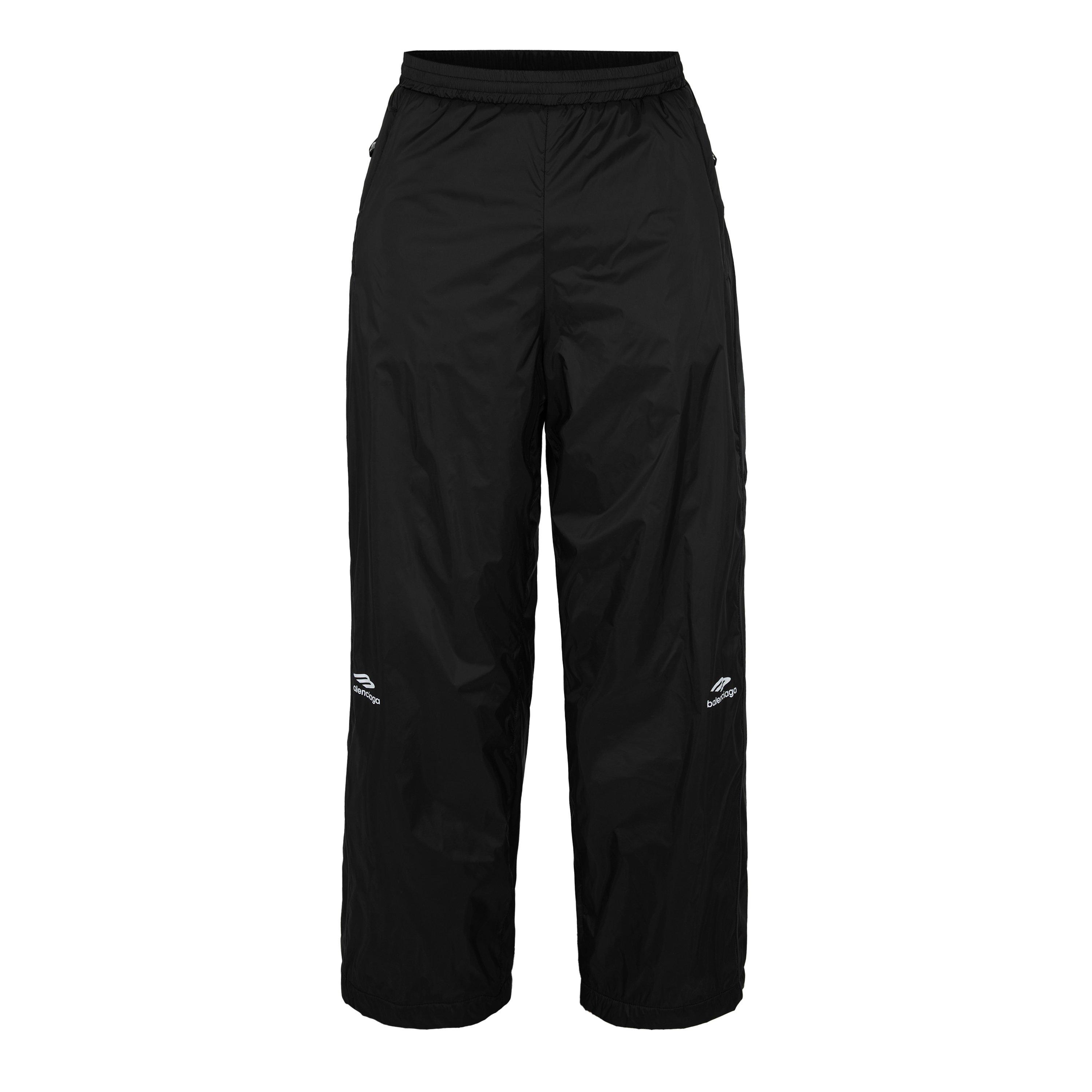 Black - Balenciaga - Men's Bal Ski Open Hem Woven Tracksuit Joggers - 1