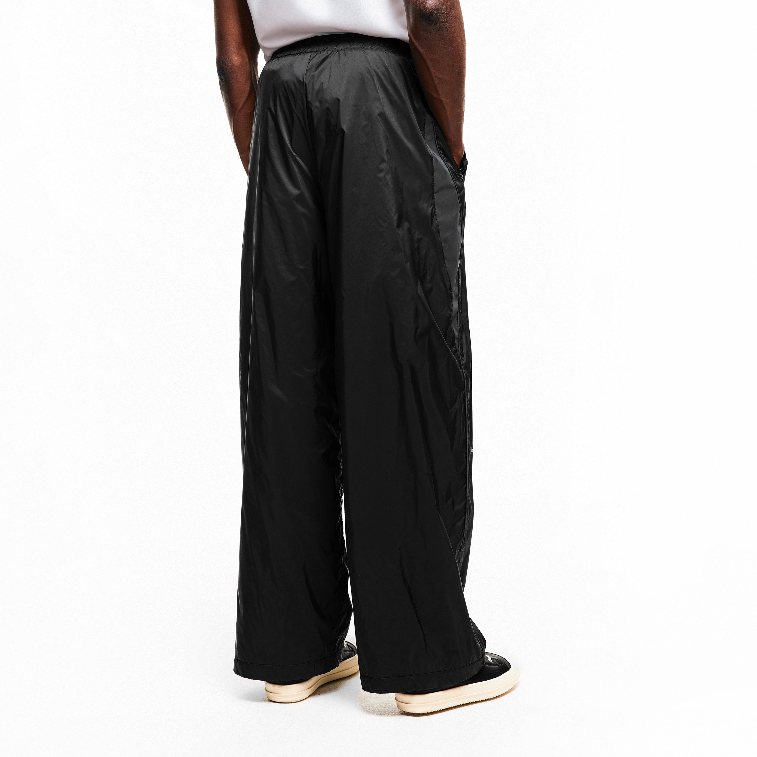 Black - Balenciaga - Men's Bal Ski Open Hem Woven Tracksuit Joggers - 4