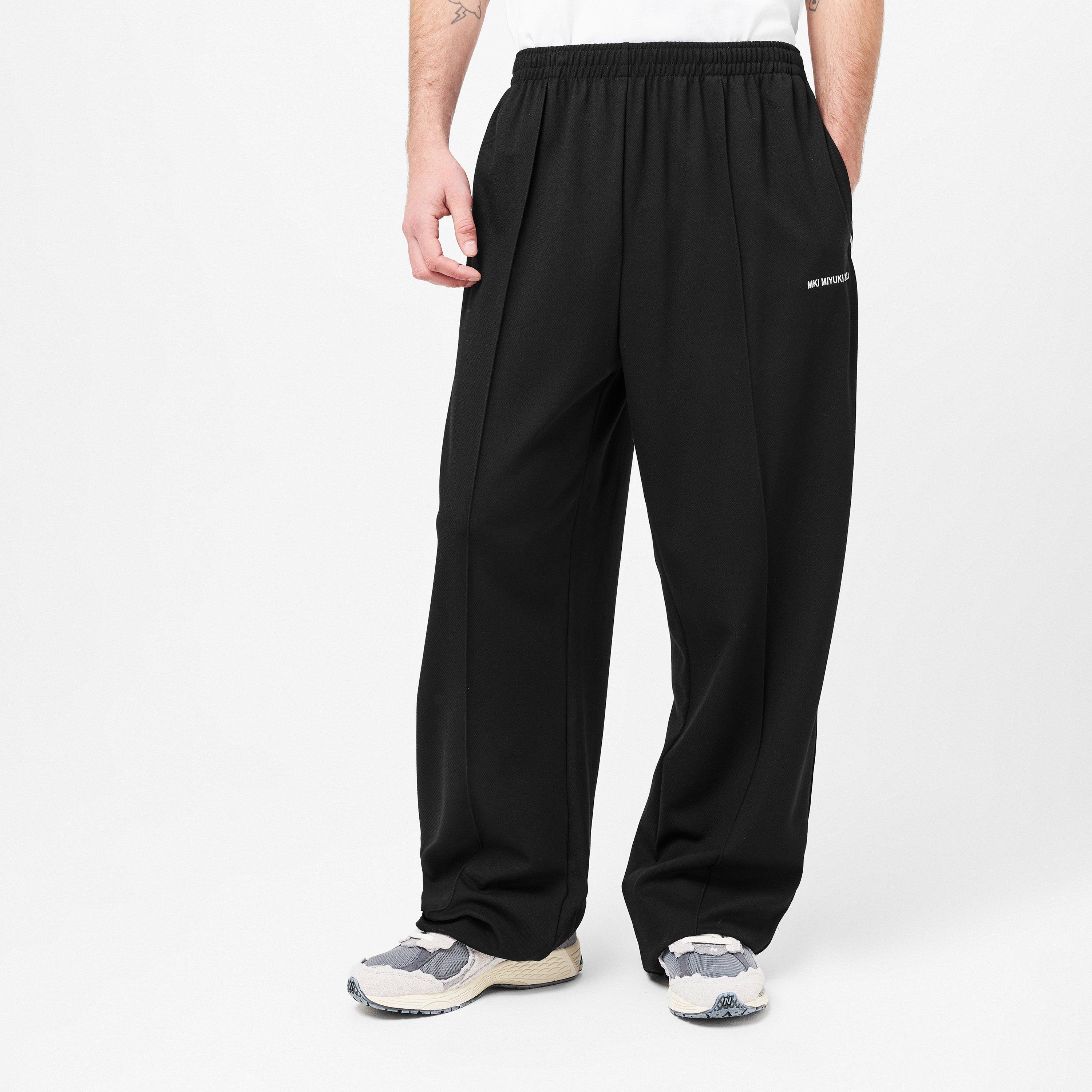MKI Men's Wide Fit Open Hem Woven Tracksuit Joggers | Flannels