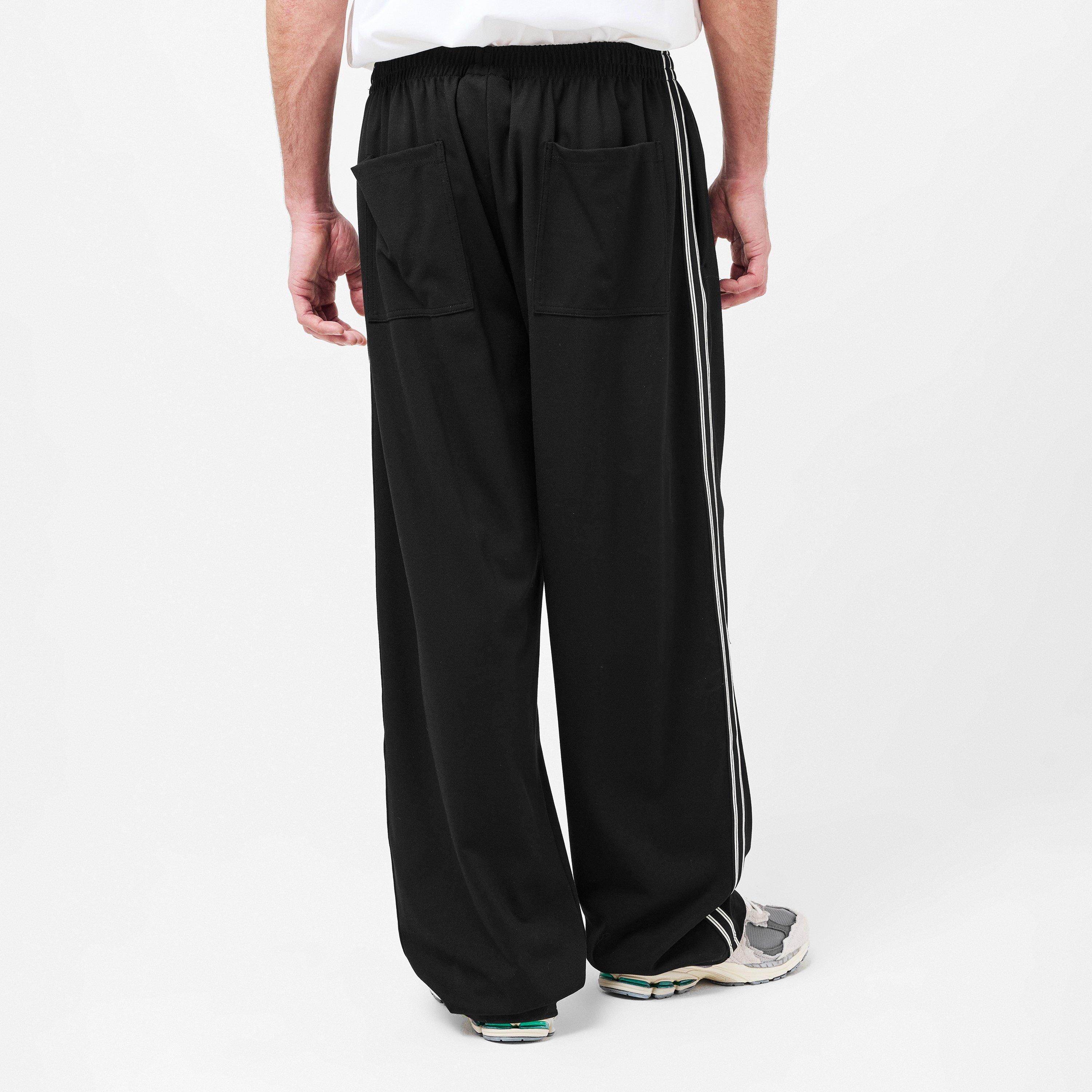 MKI Men's Wide Fit Open Hem Woven Tracksuit Joggers | Flannels