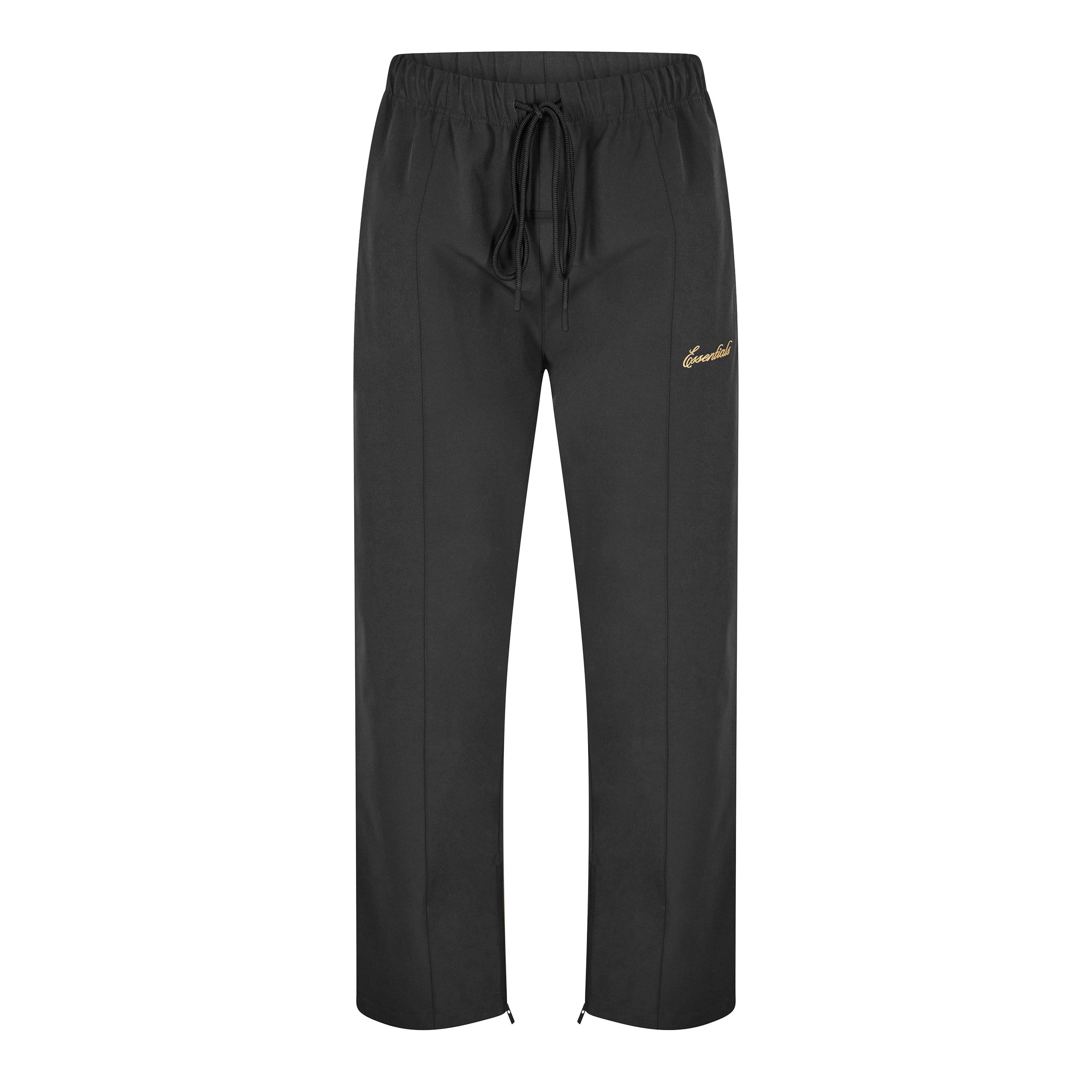 Black - Fear Of God Essentials - Men's Open Hem Woven Joggers - 1