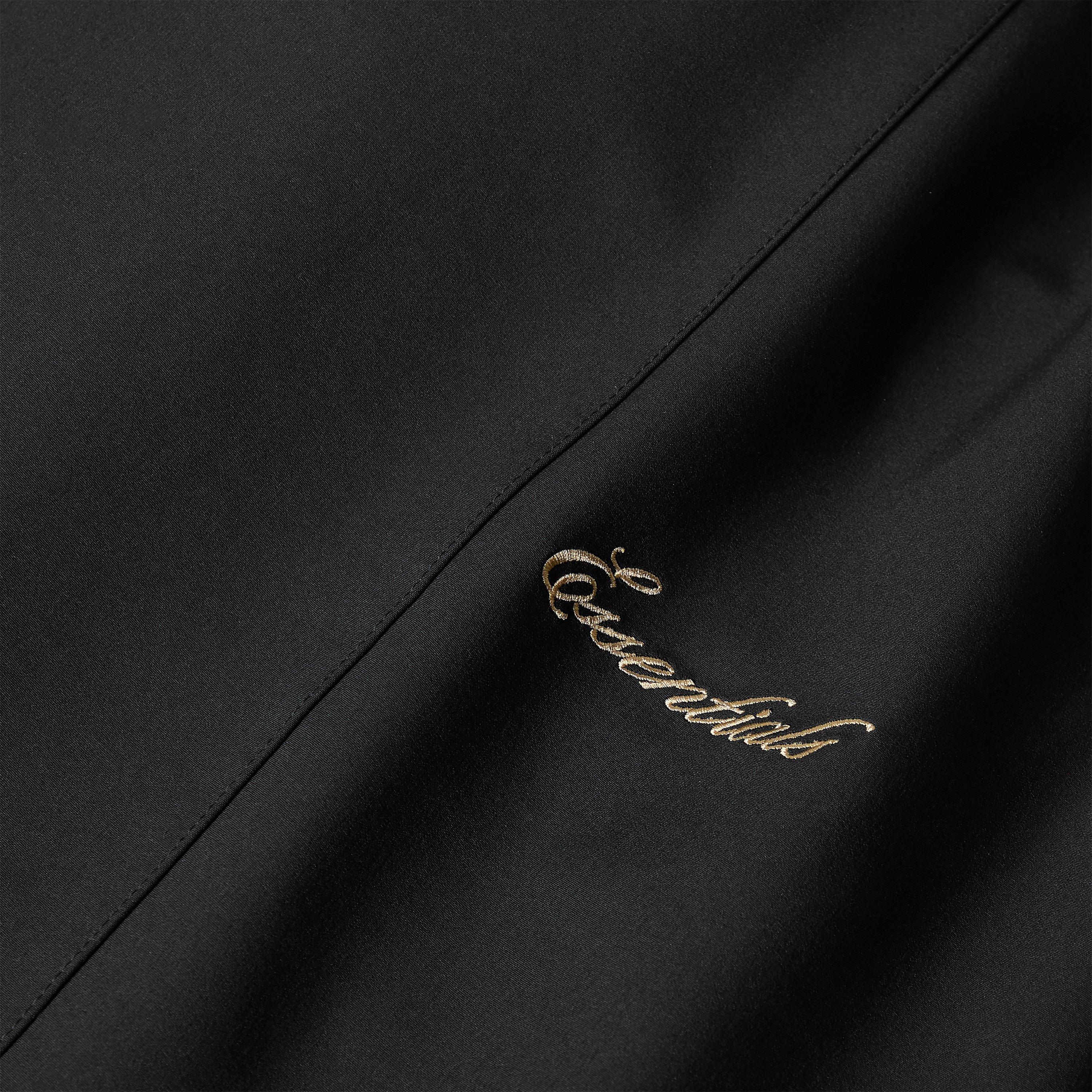 Black - Fear Of God Essentials - Men's Open Hem Woven Joggers - 3