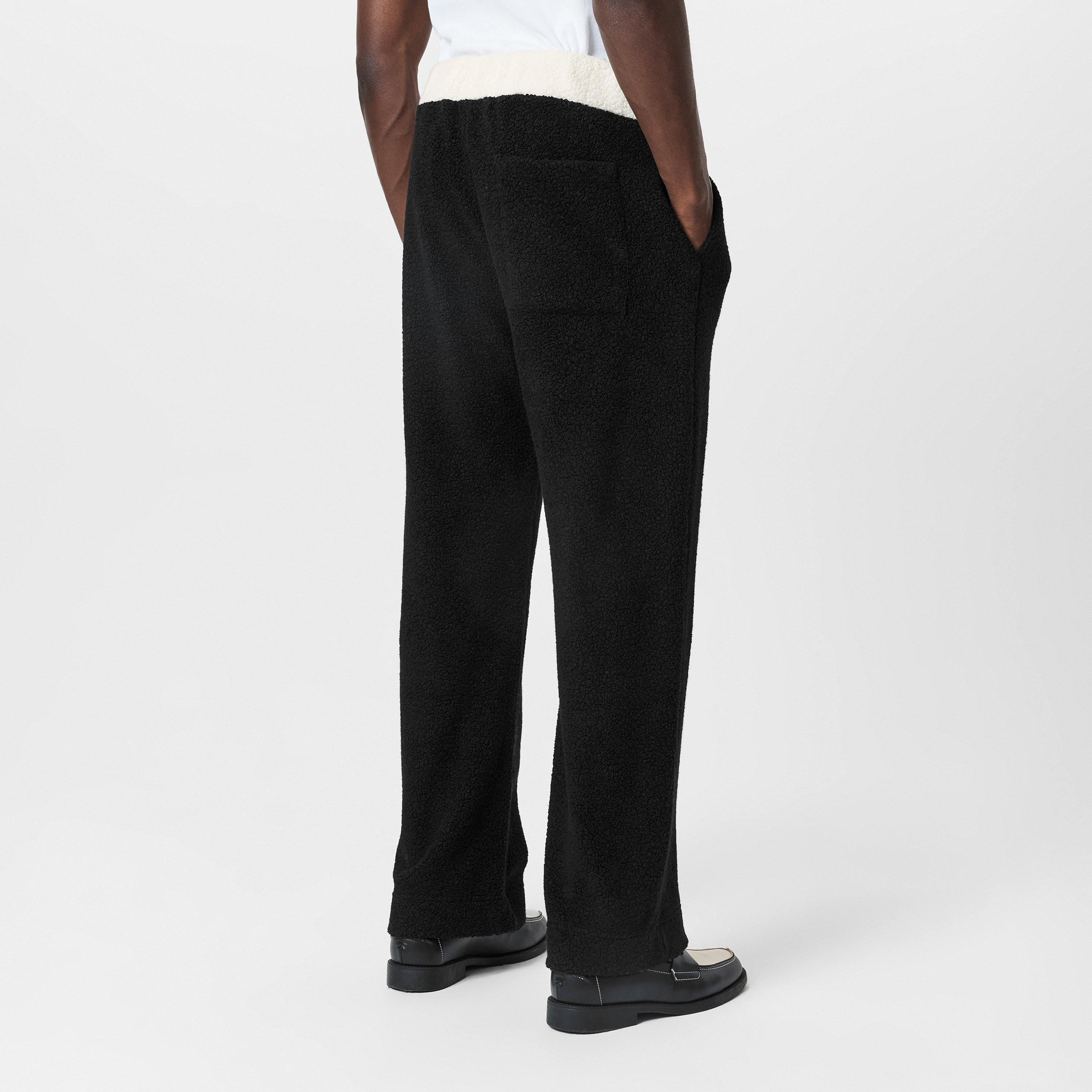 Black - Casablanca - Men's Open Hem Woven Joggers - 4