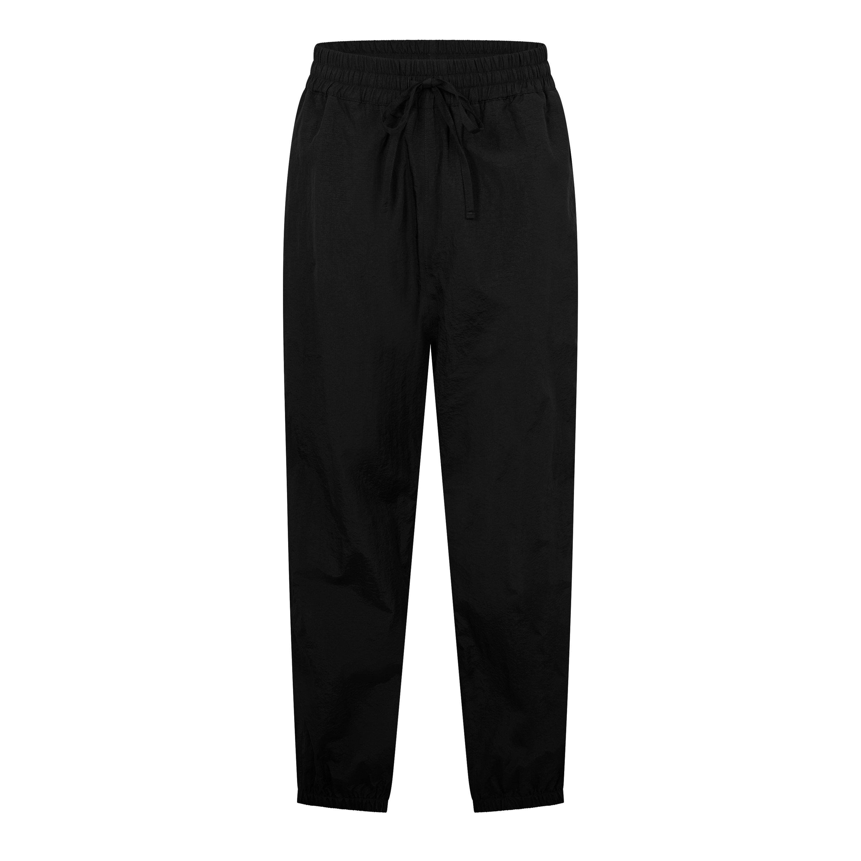 Black - Fear Of God - Men's Open Hem Woven Tracksuit Joggers - 1