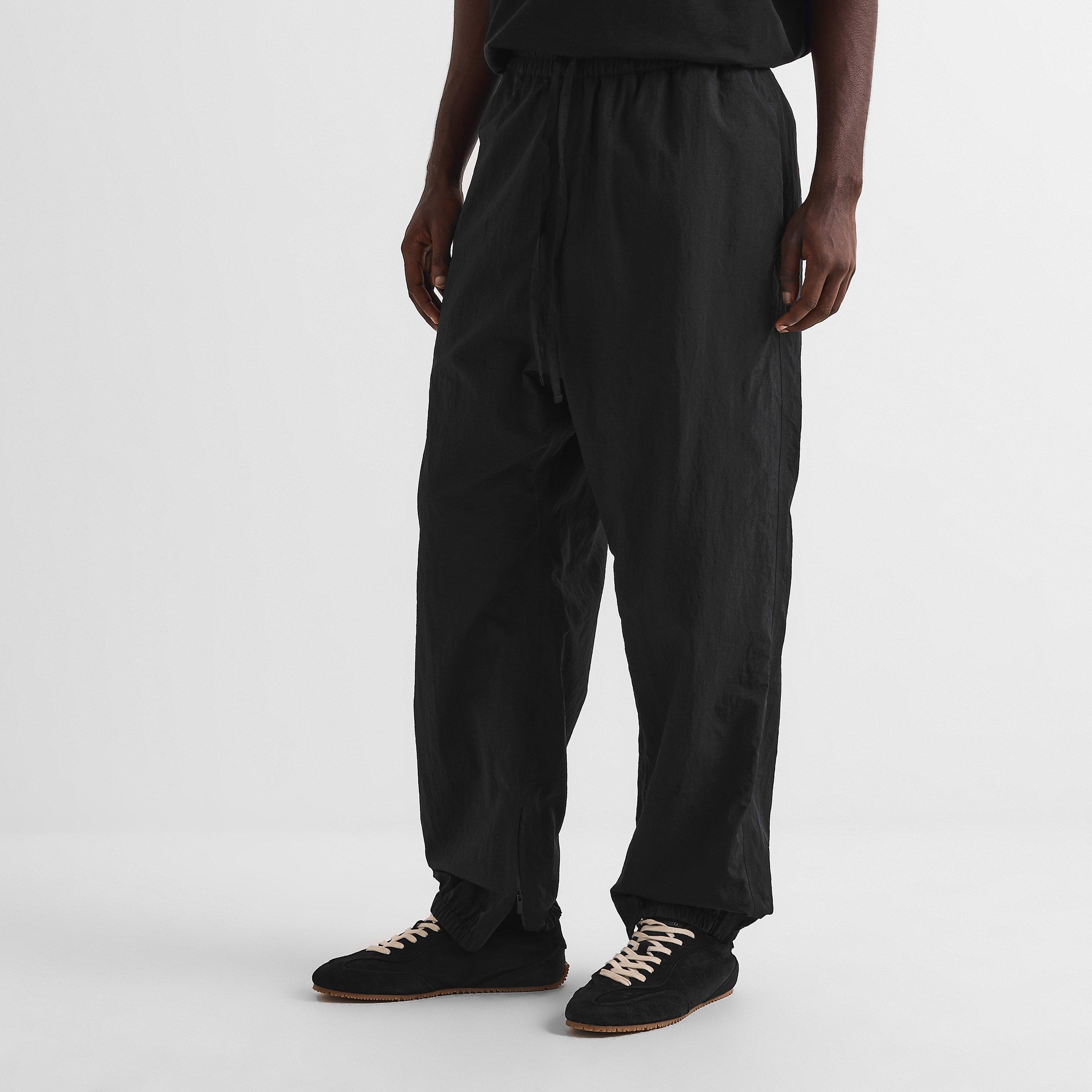 Black - Fear Of God - Men's Open Hem Woven Tracksuit Joggers - 3