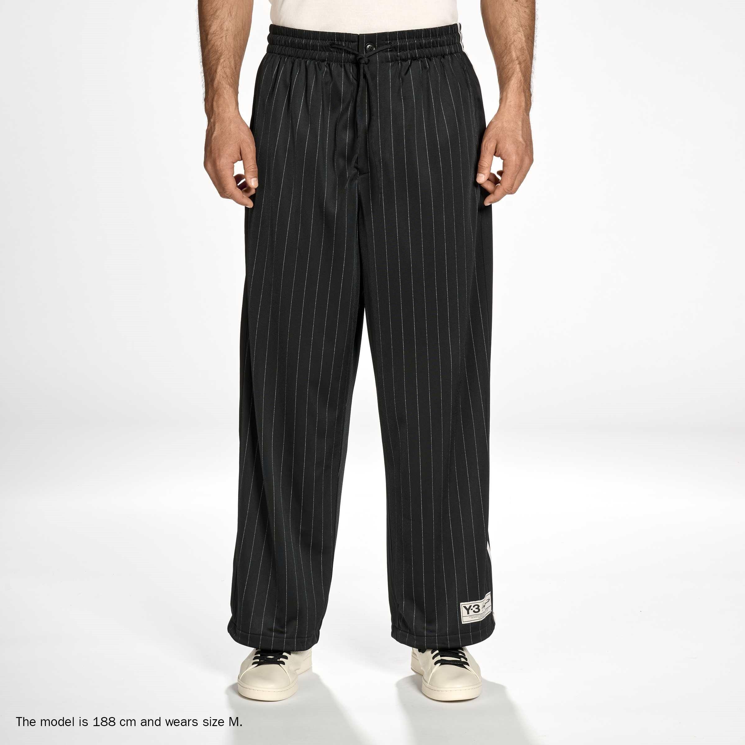 Black - Y3 - Mens Baseball Tracksuit Bottoms - 3