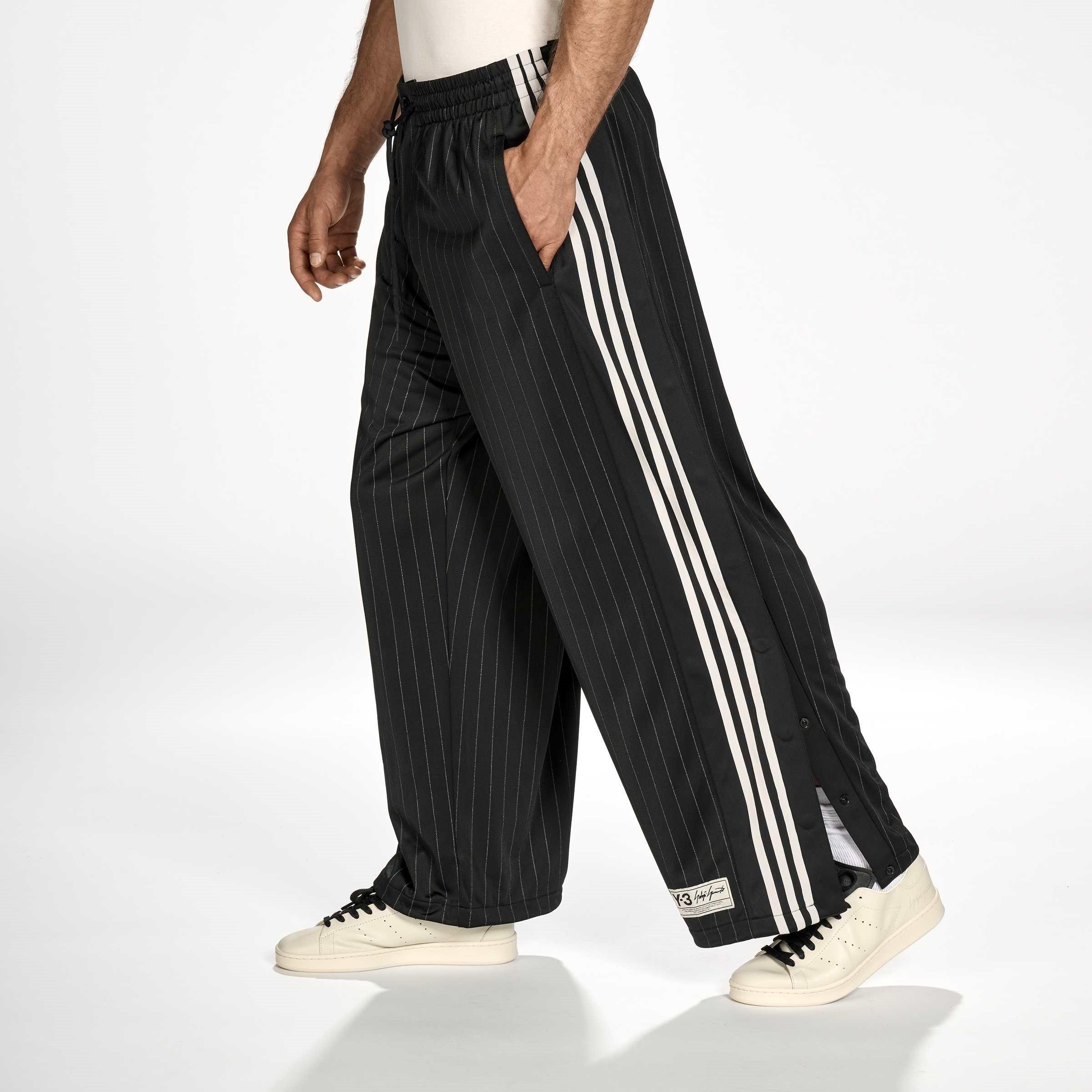 Black - Y3 - Mens Baseball Tracksuit Bottoms - 7