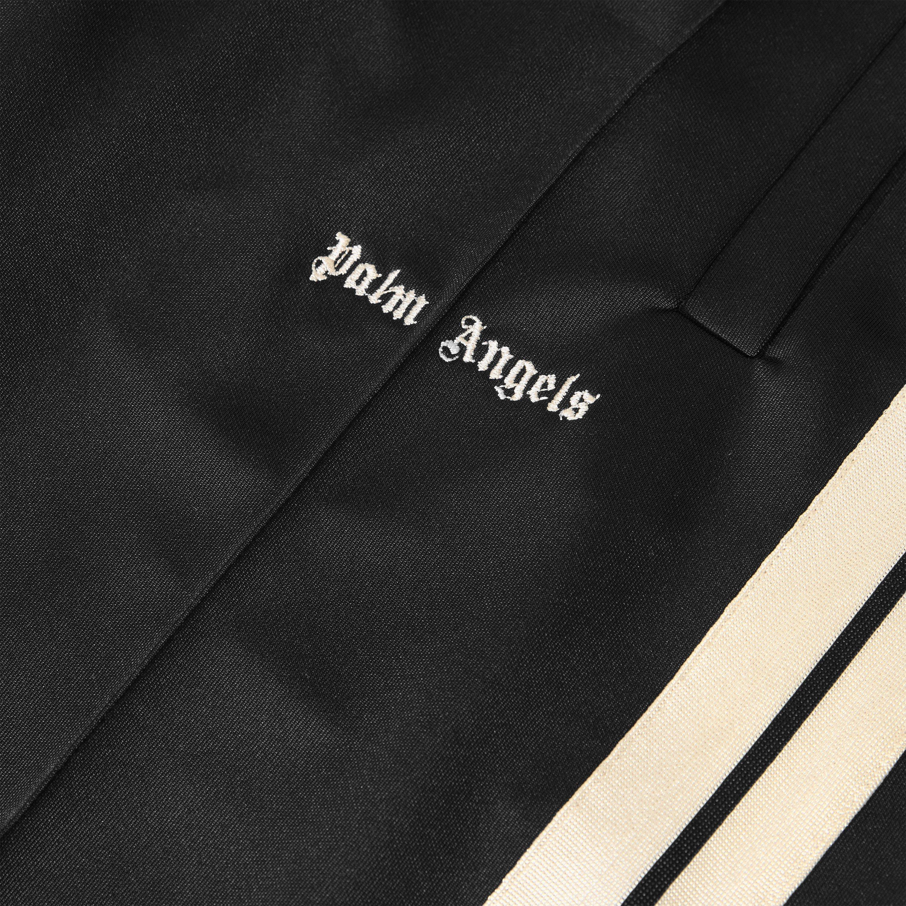 Black - Palm Angels - Men's Open Hem Woven Tracksuit Joggers - 3