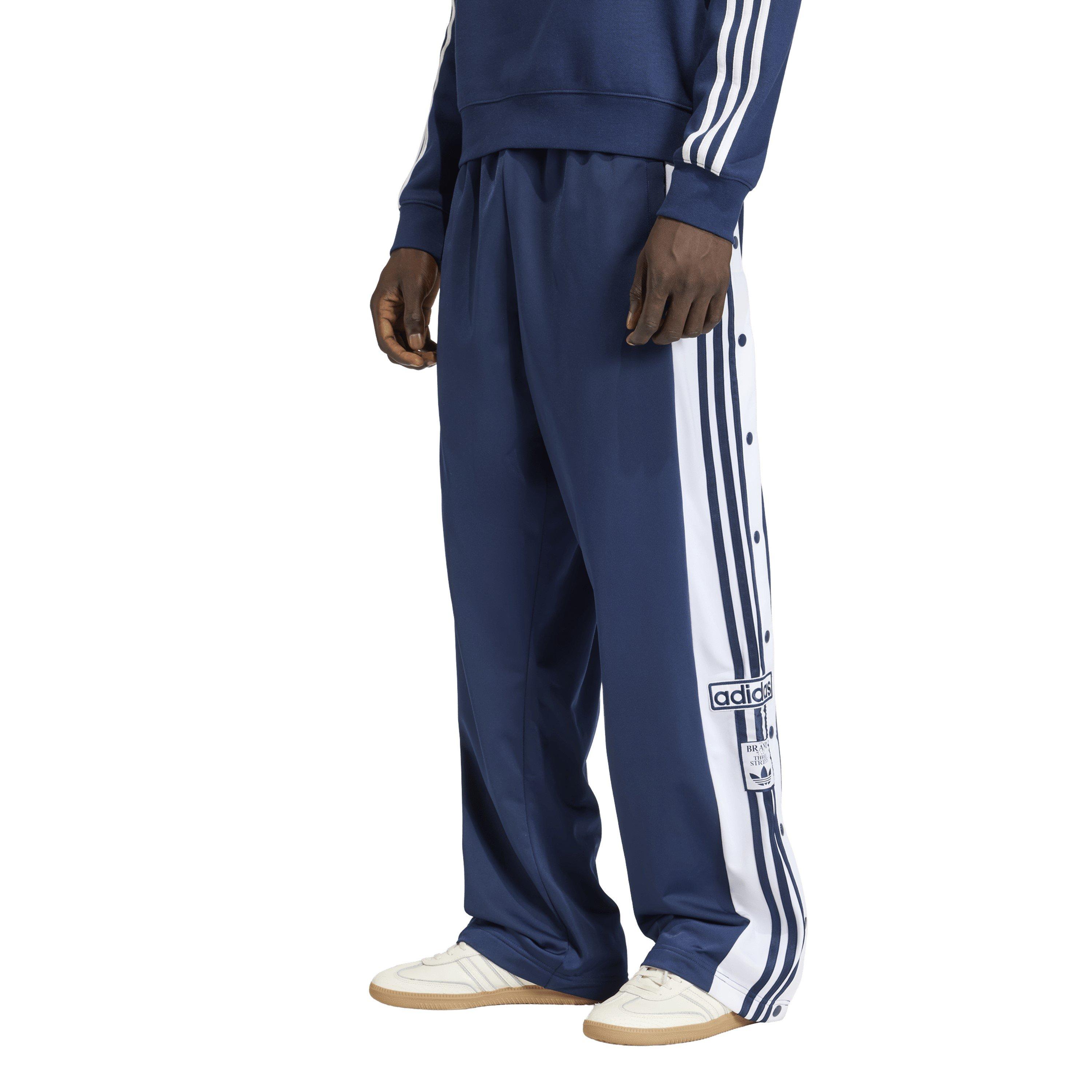 Night Indigo - adidas Originals - Men's Open Hem Woven Tracksuit Joggers - 2