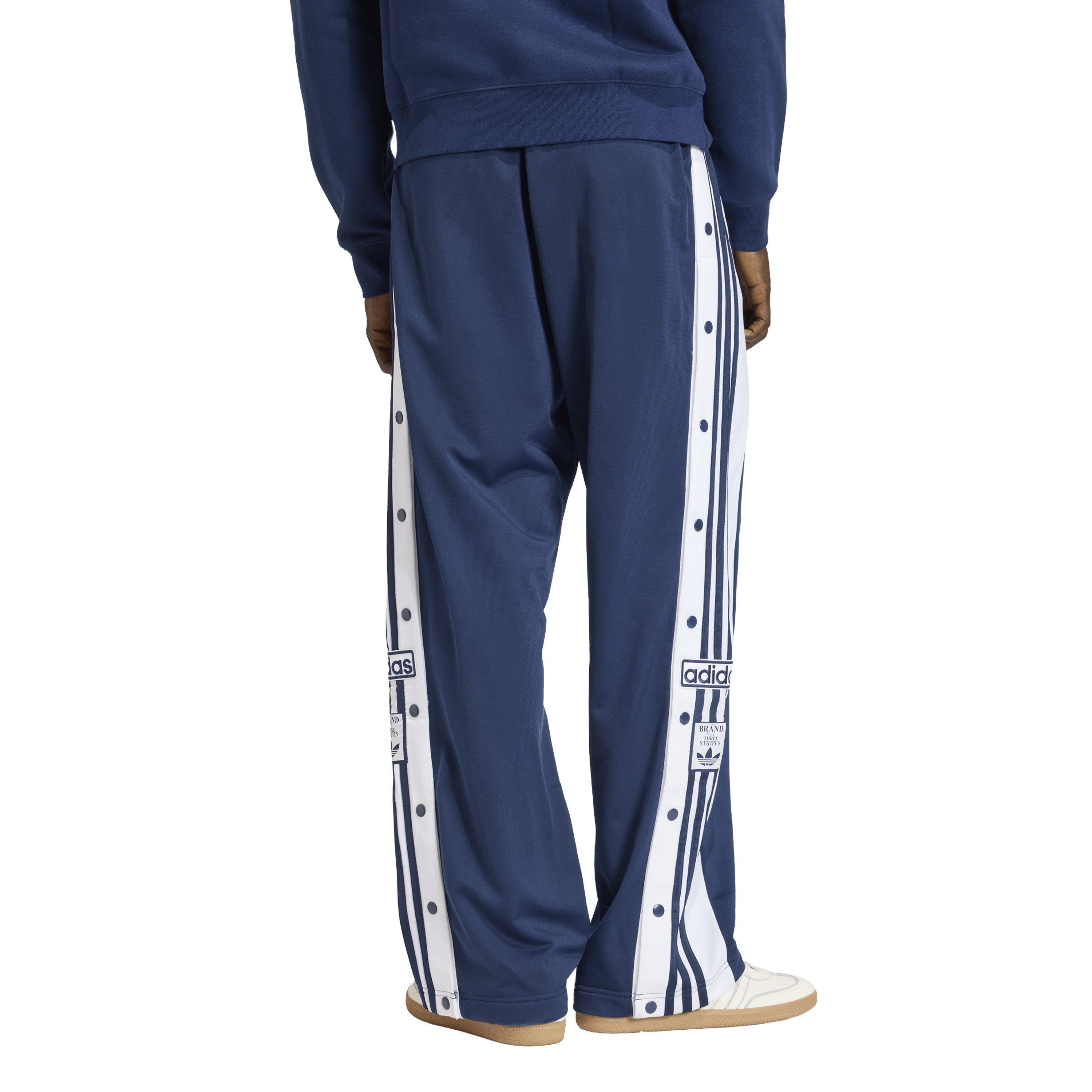 Night Indigo - adidas Originals - Men's Open Hem Woven Tracksuit Joggers - 3