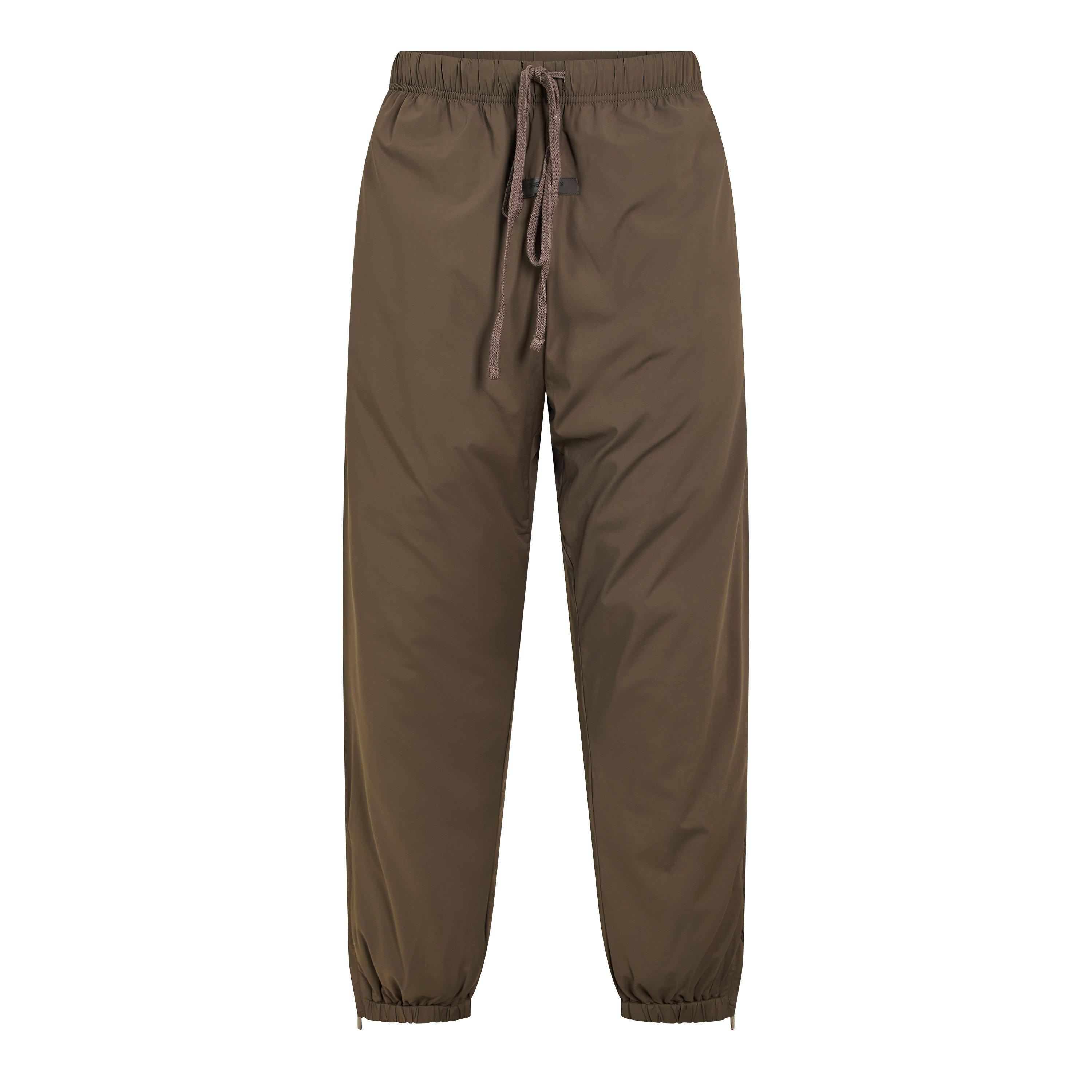 Black - Fear Of God Essentials - Men's Open Hem Woven Tracksuit Joggers - 1