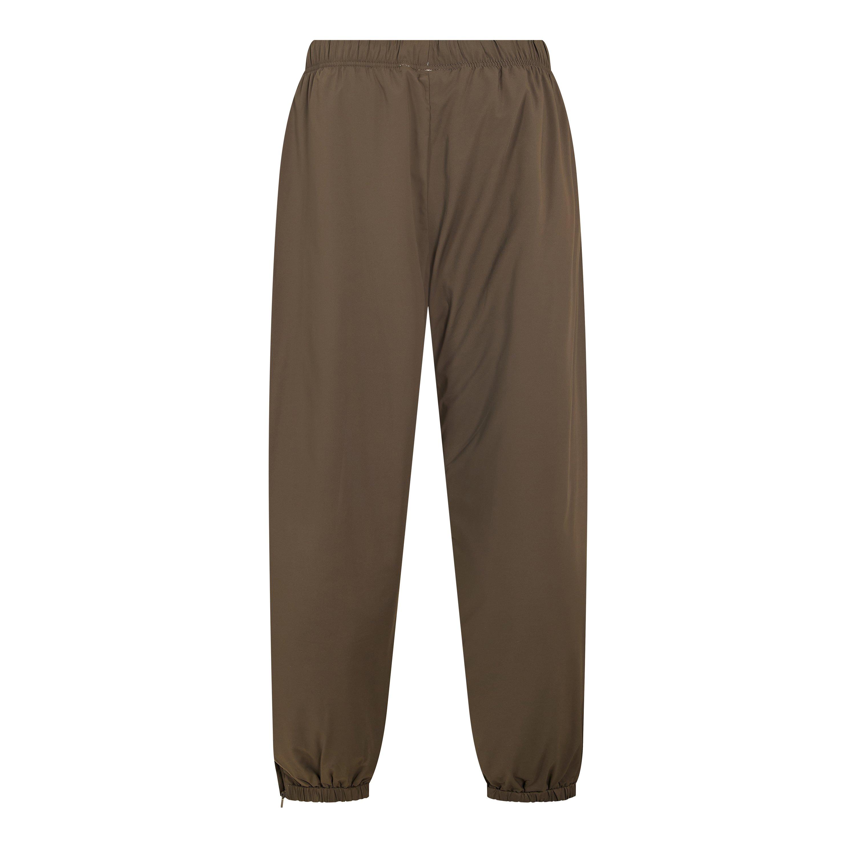 Black - Fear Of God Essentials - Men's Open Hem Woven Tracksuit Joggers - 2