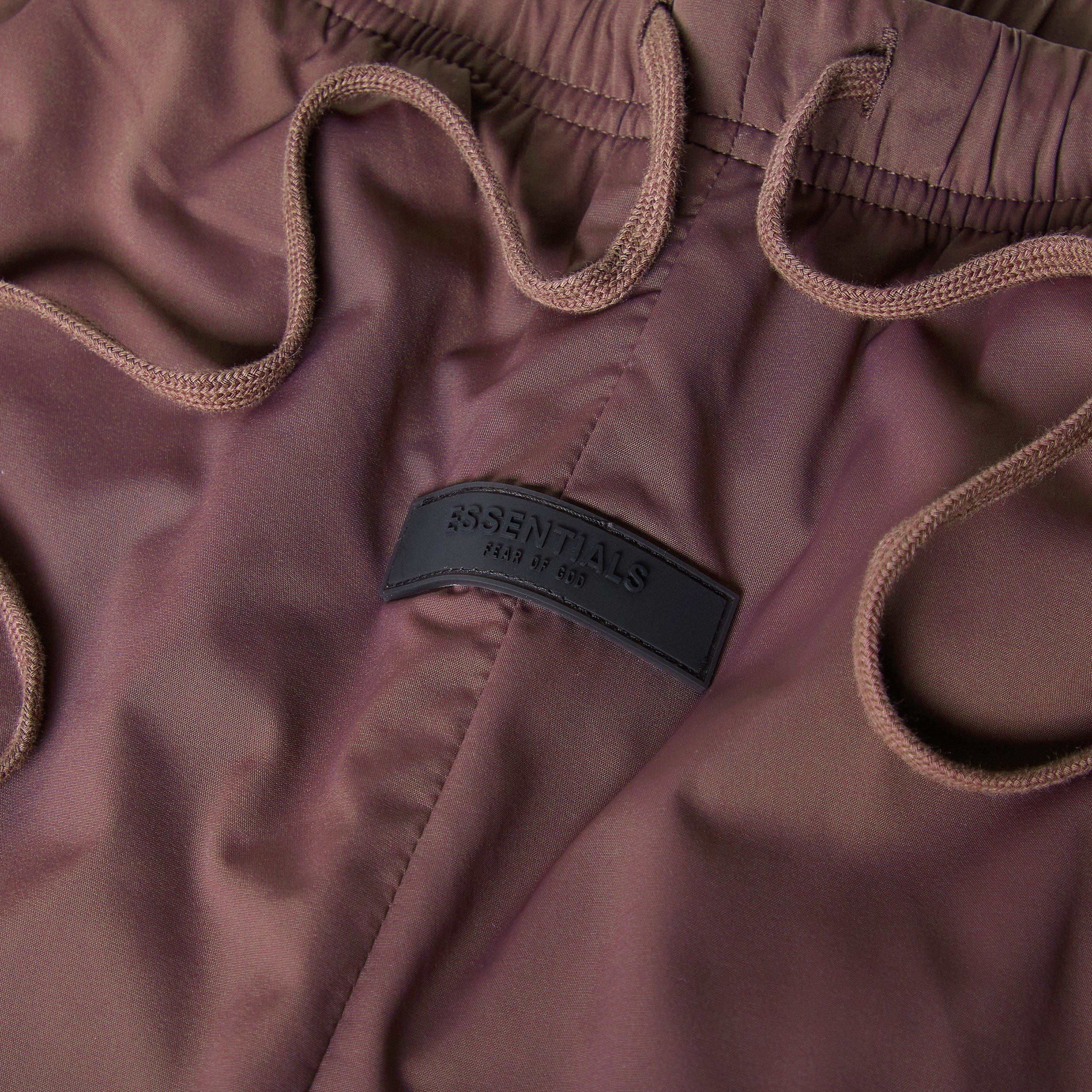 Plum - Fear Of God Essentials - Men's Open Hem Woven Tracksuit Joggers - 3